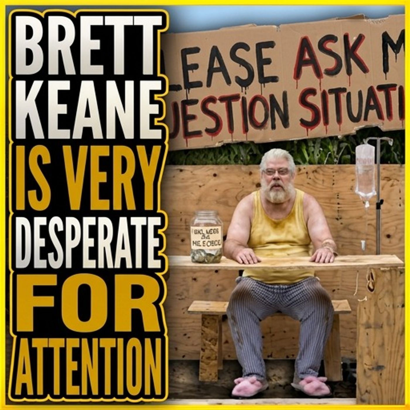 Brett Keane Responds to Questions with Lies - GMan Talks About Shanny - Strange New People | 1741