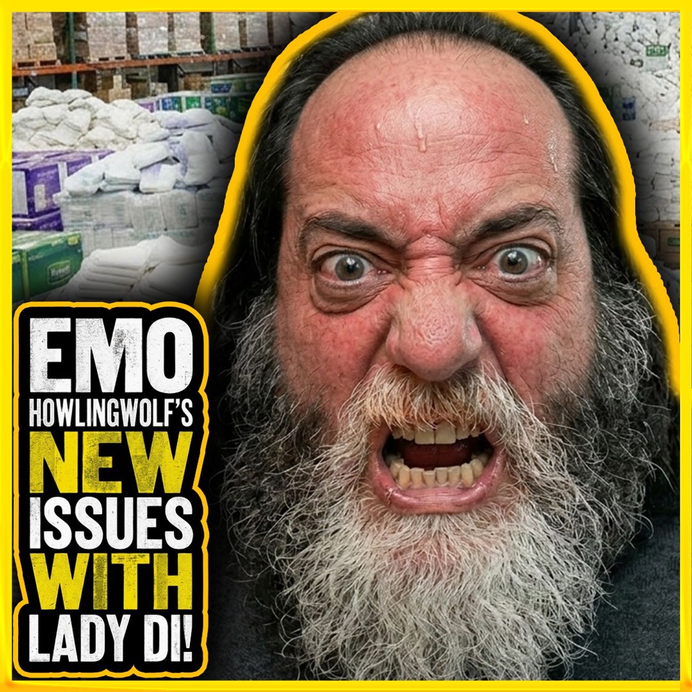 Emo Howlingwolf TRASHES Old Lady for NO REASON - Brett Keane: ILLNESS FAKER | 1683