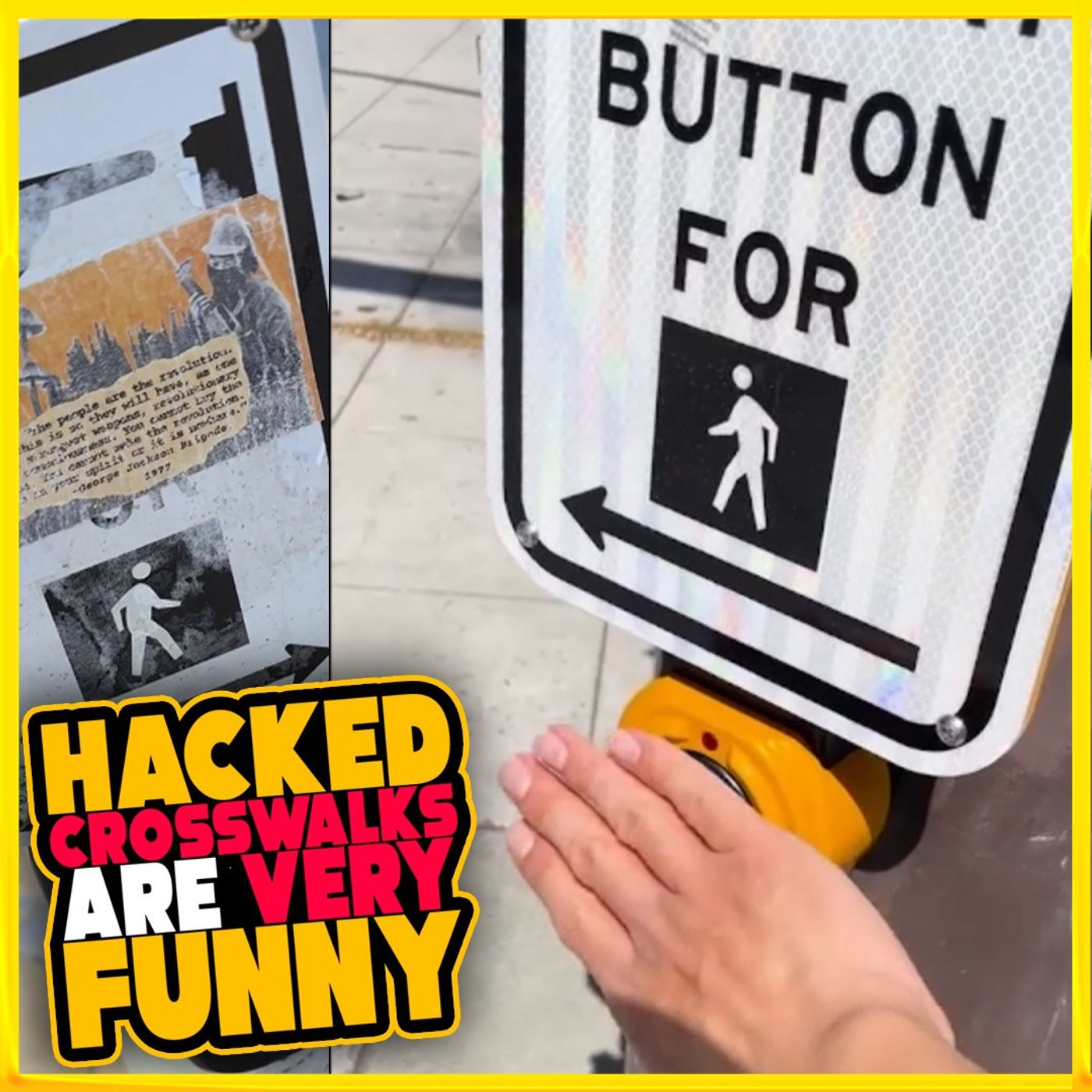 Crosswalk Buttons HACKED Nationwide to Play Fake Audio - Brett Keane vs 4chan - Spitter Spies | 1486