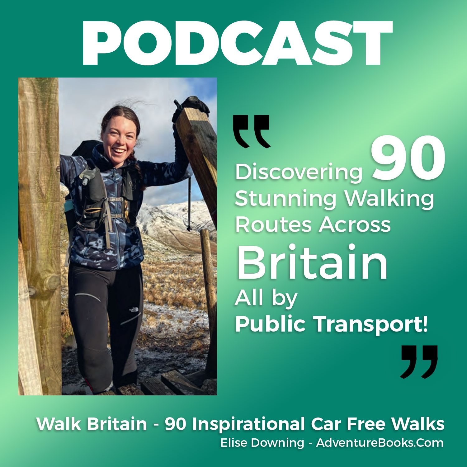 Discovering 90 Stunning Walking Routes Across Britain—All by Public Transport!