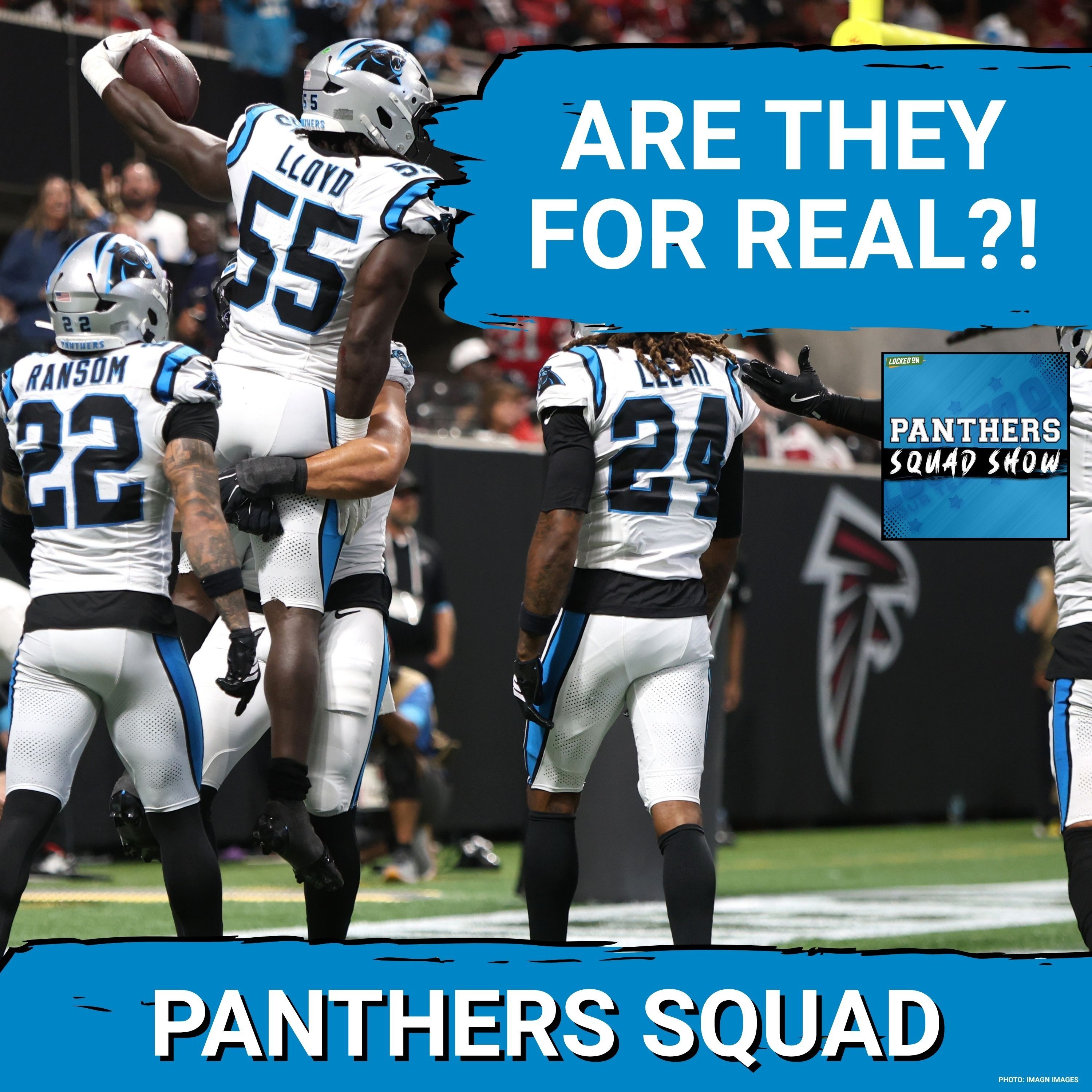 PANTHERS SQUAD SHOW: Cats DOMINATE ATL 34-3! Is Carolina For Real? | Brooks Injury + Browns Preview