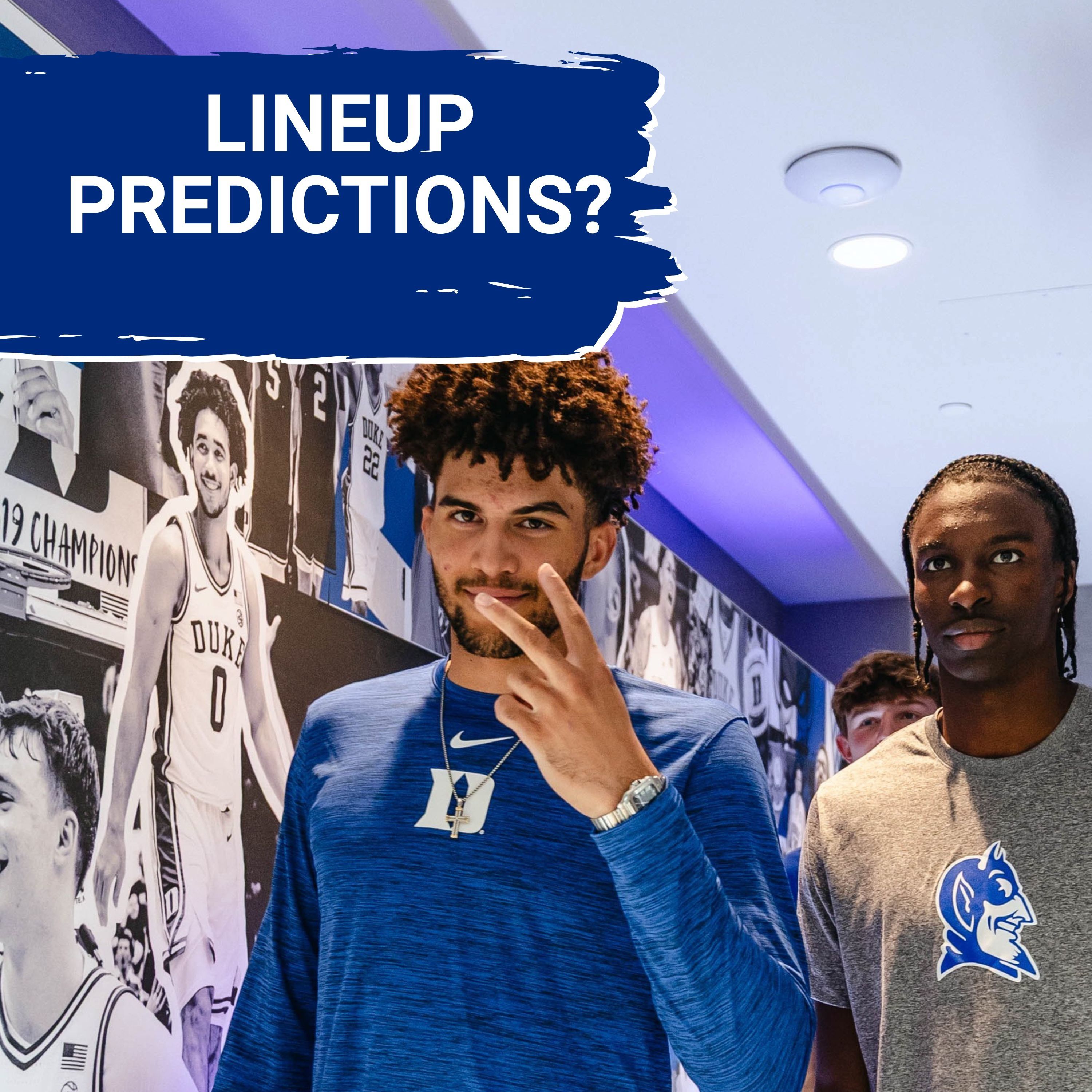 EXCLUSIVE: CBS Sports SHOCKS Blue Devils Nation with Lineup Prediction | Is Duke UNDERRATED at #9?