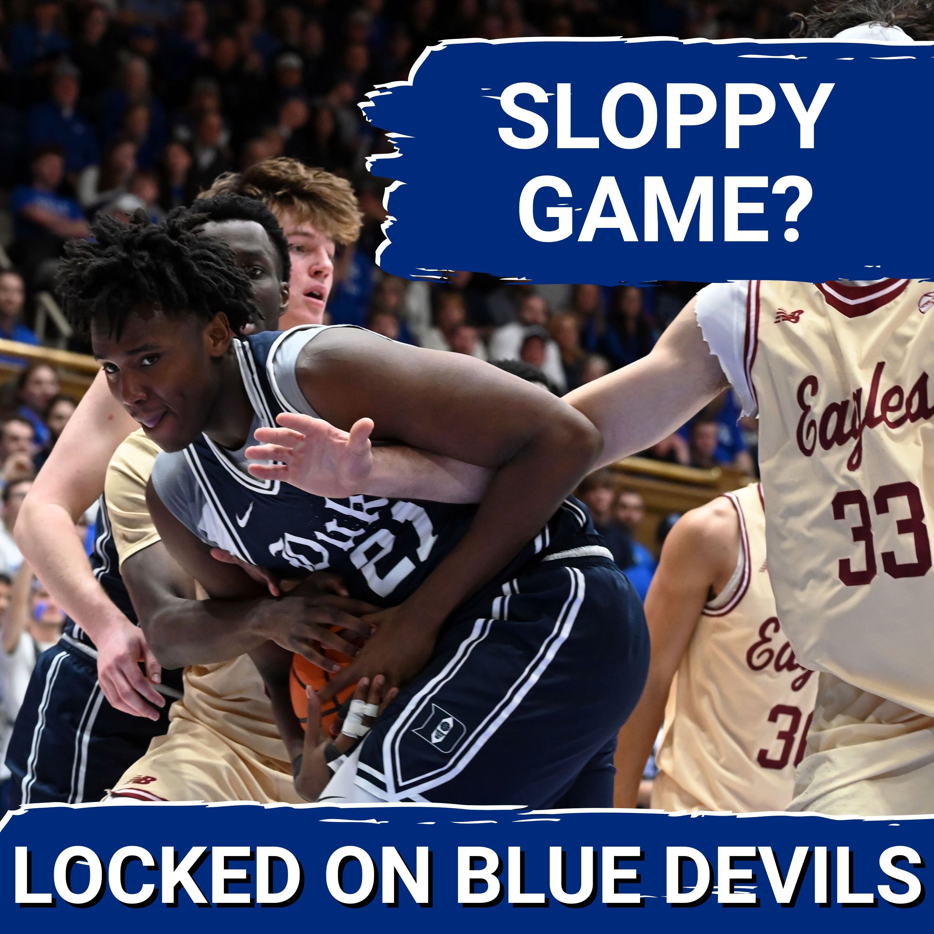 DISJOINTED: Duke Basketball Beats Boston College Despite LACKLUSTER Second Half - UNC Rivalry AWAITS