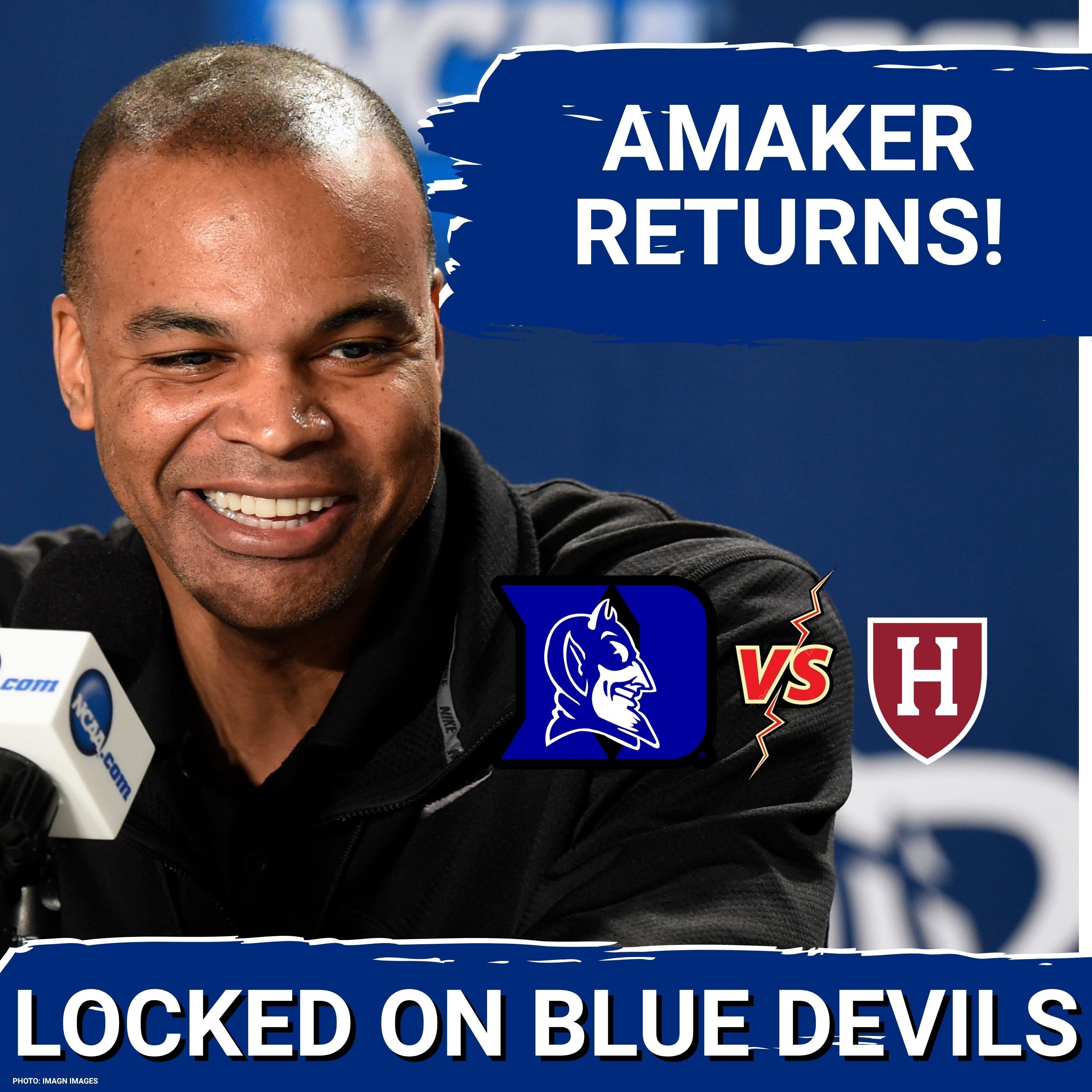 SENSATION: Jon Scheyer & Duke Basketball WELCOMES Tommy Amaker BACK — Brotherhood Run vs. Harvard