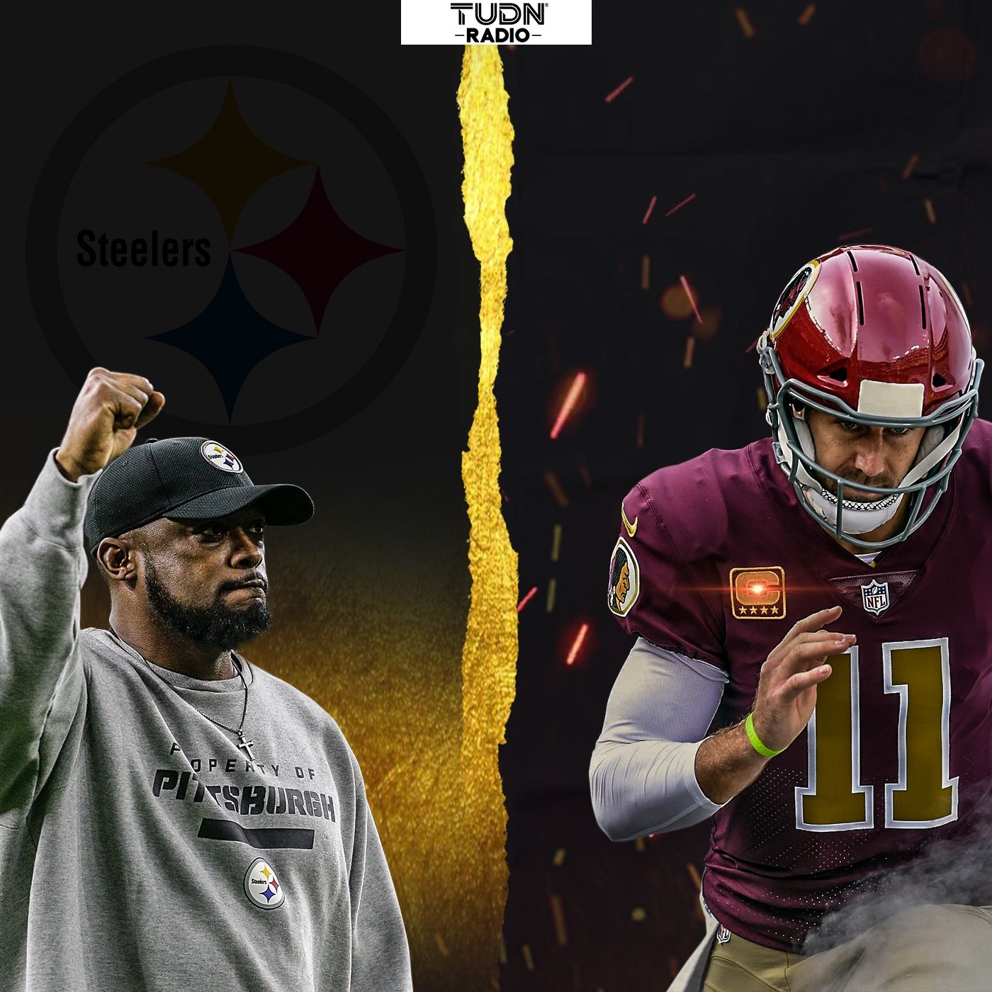 Alex Smith se retira de la NFL; Mike Tomlin renueva 3 años mas como HC de los Steelers