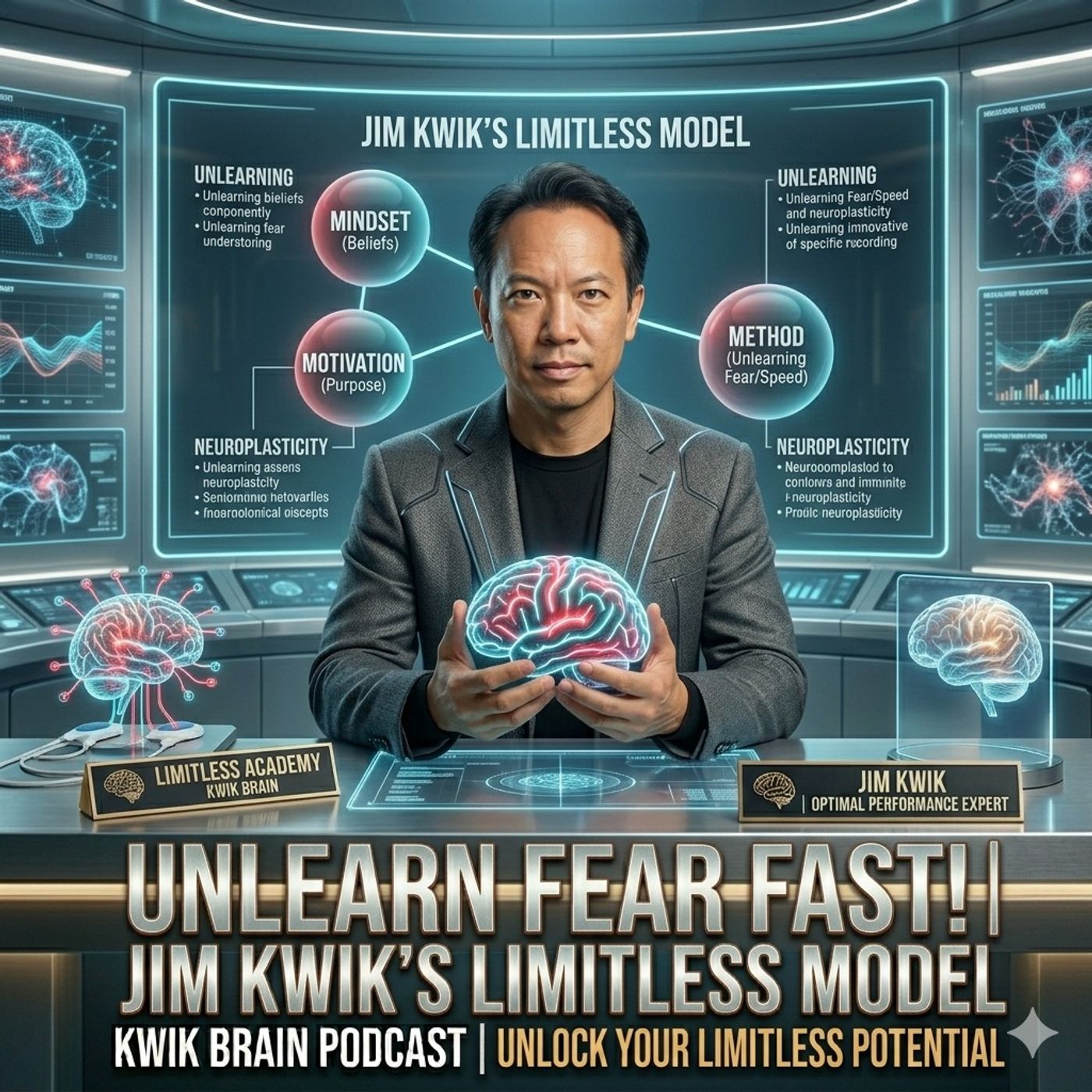 Unlearn Fear Fast | Jim Kwik’s Limitless Model