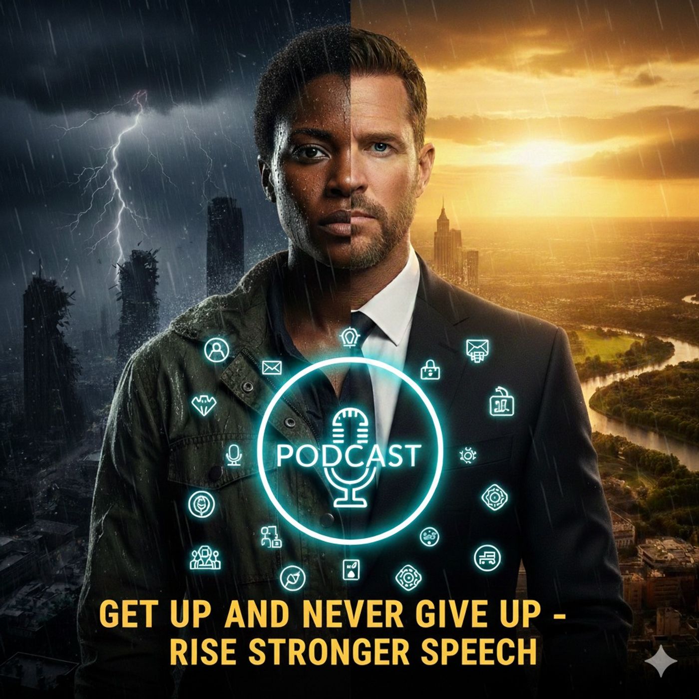 Get Up and Never Give Up – Rise Stronger Speech