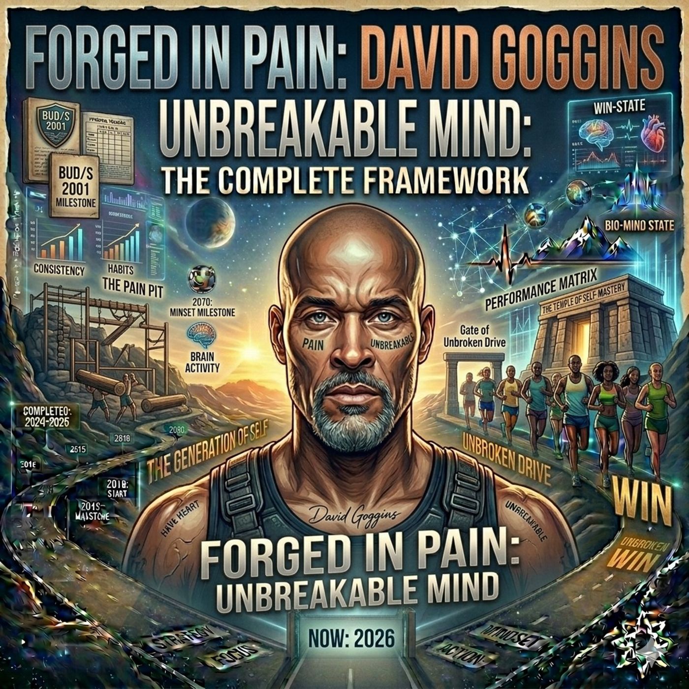Forged in Pain: David Goggins Unbreakable Mind
