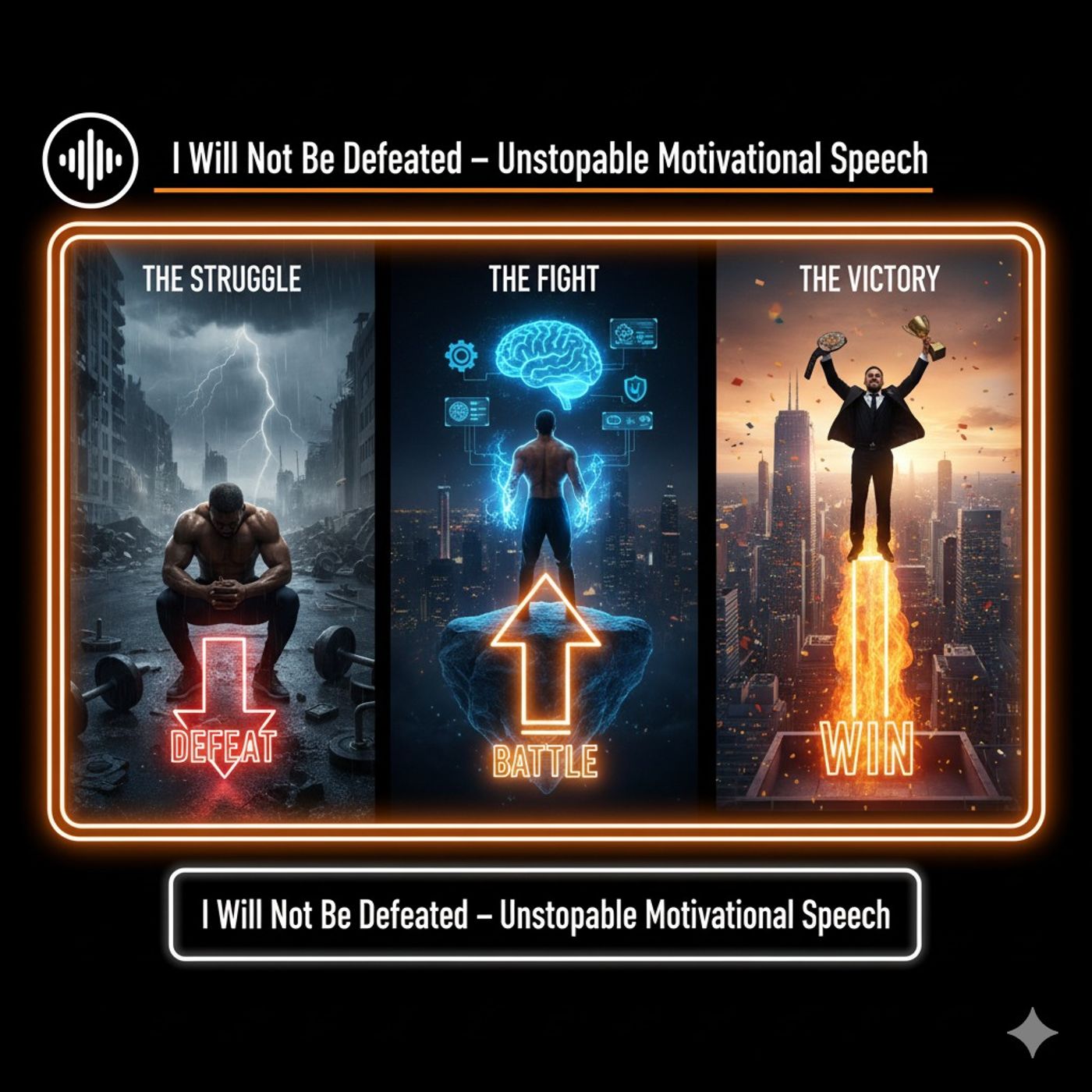 I Will Not Be Defeated – Unstoppable Motivational Speech