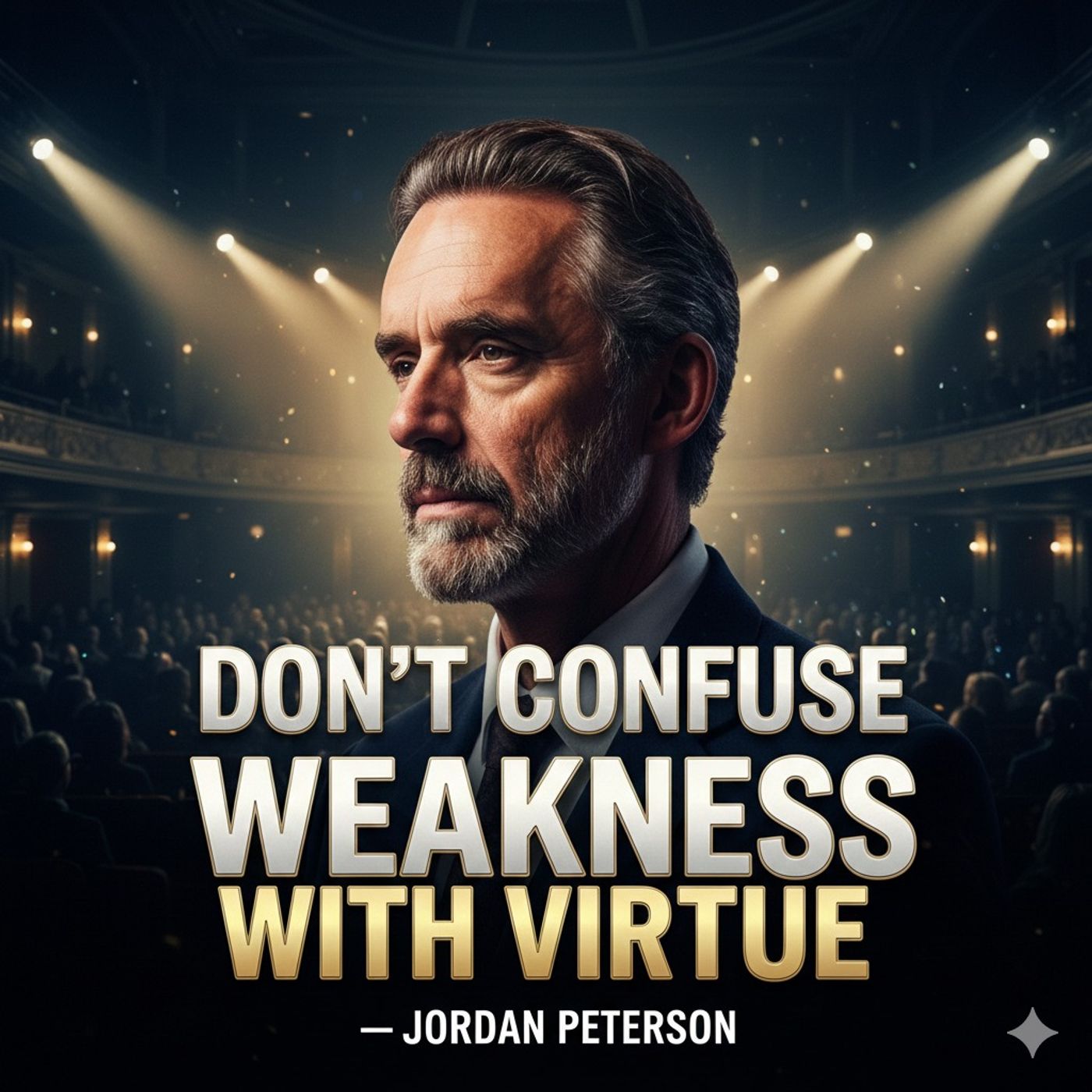 Don’t Confuse Weakness With Virtue — Jordan Peterson