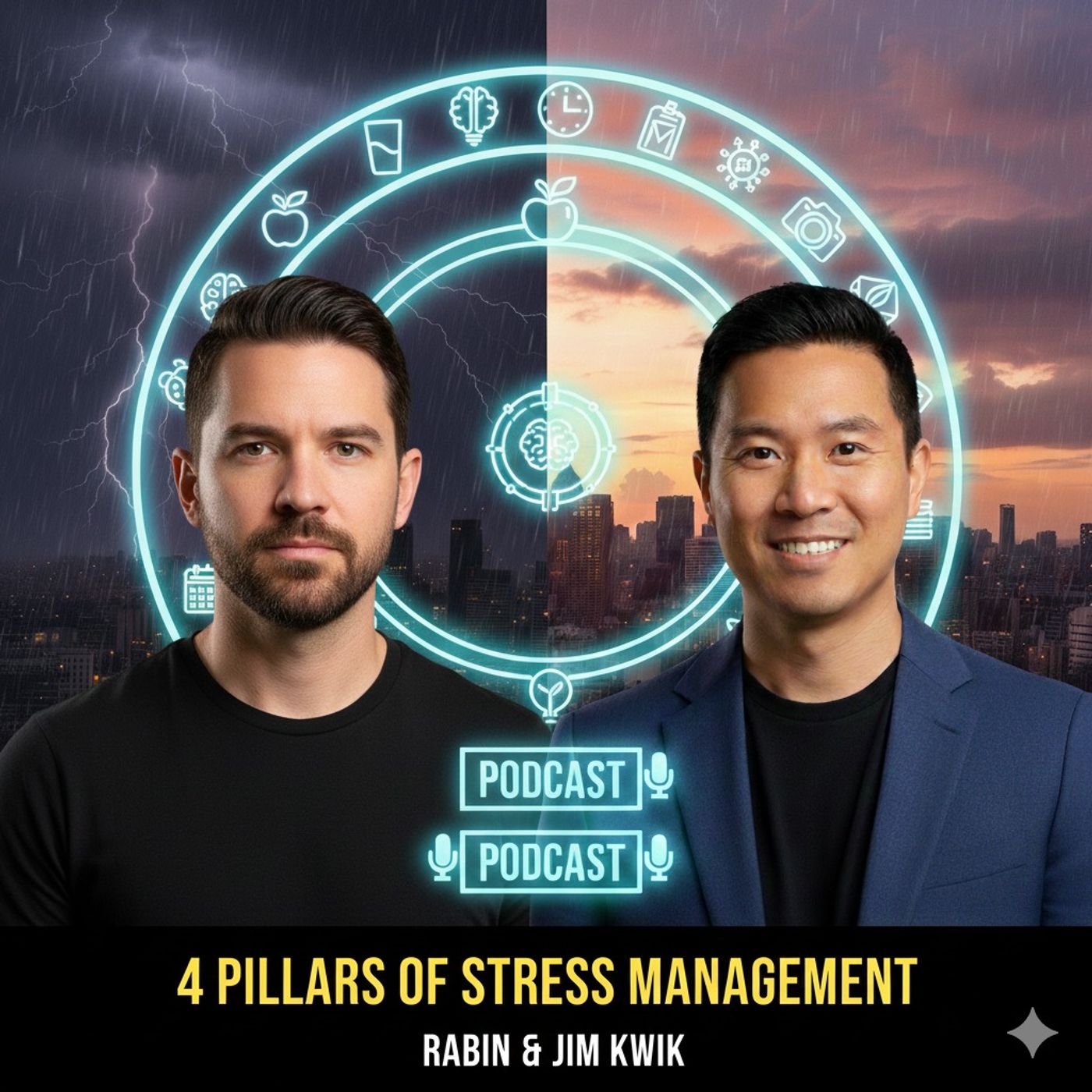 4 Pillars of Stress Management | Rabin & Jim Kwik
