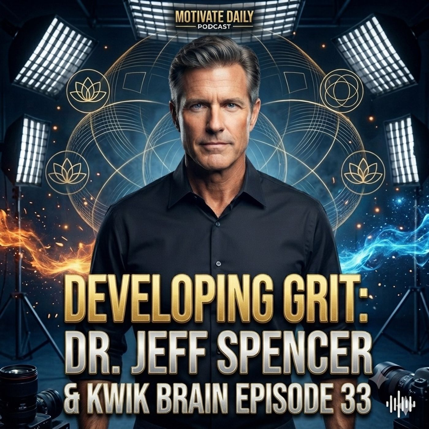 Developing Grit | Dr. Jeff Spencer & Kwik Brain Episode 33 — Motivational Speeches cover