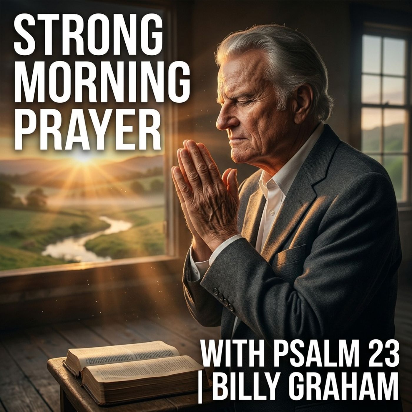 Strong Morning Prayer With Psalm 23 | Billy Graham