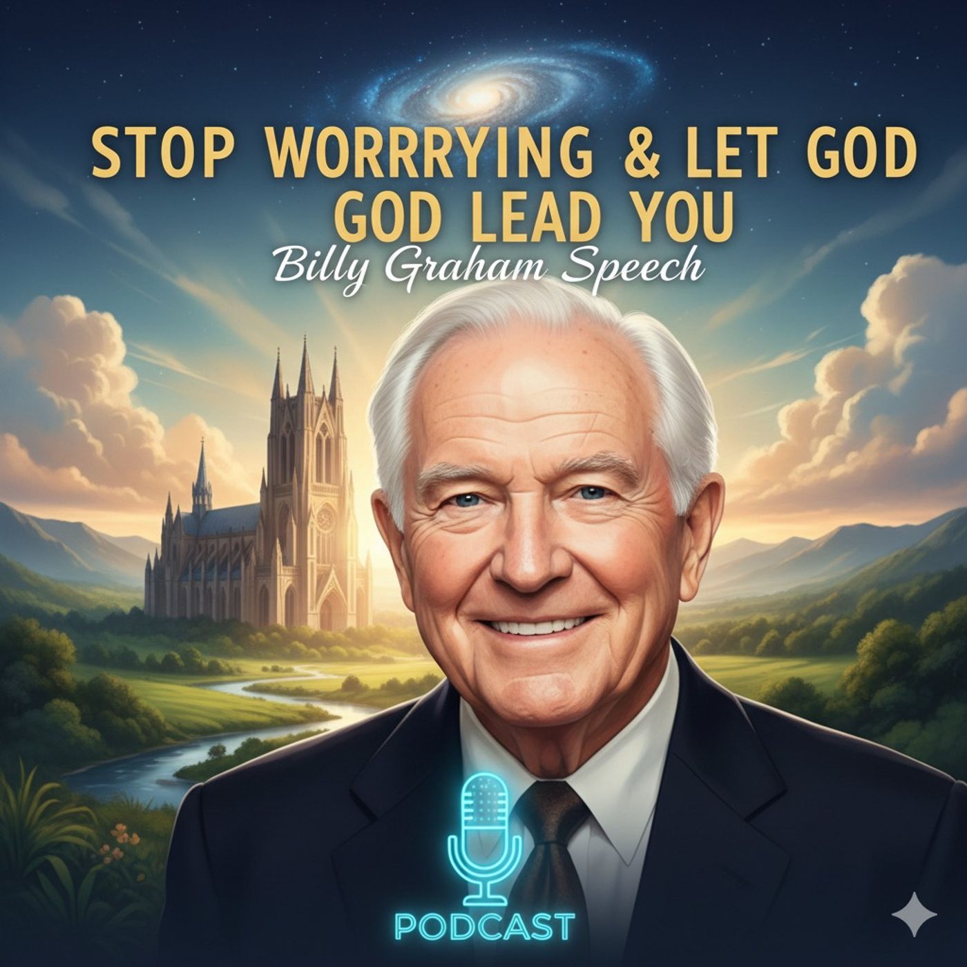 Stop Worrying & Let God Lead You – Billy Graham Speech