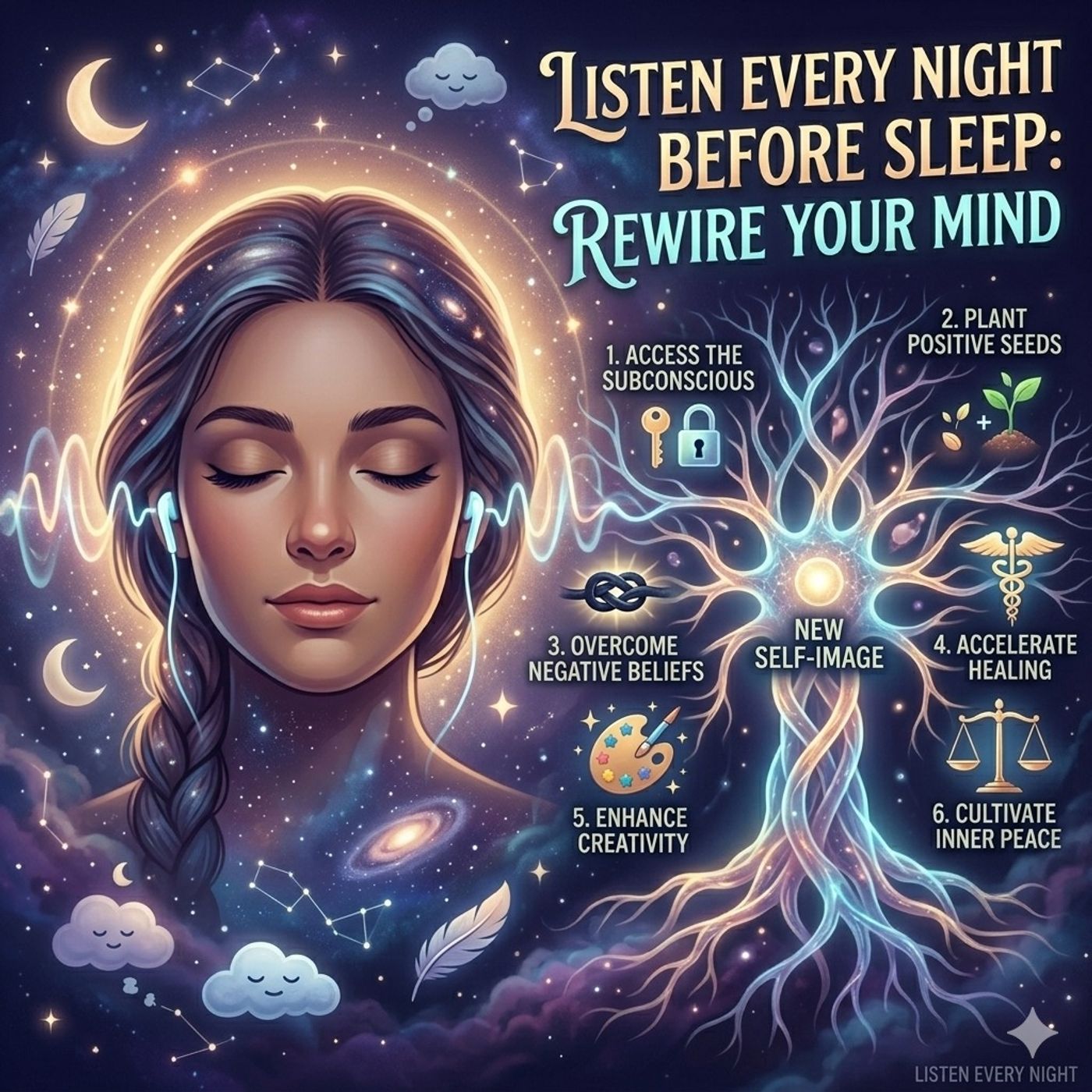 Listen Every Night Before Sleep: Rewire Your Mind — Motivational Speeches cover