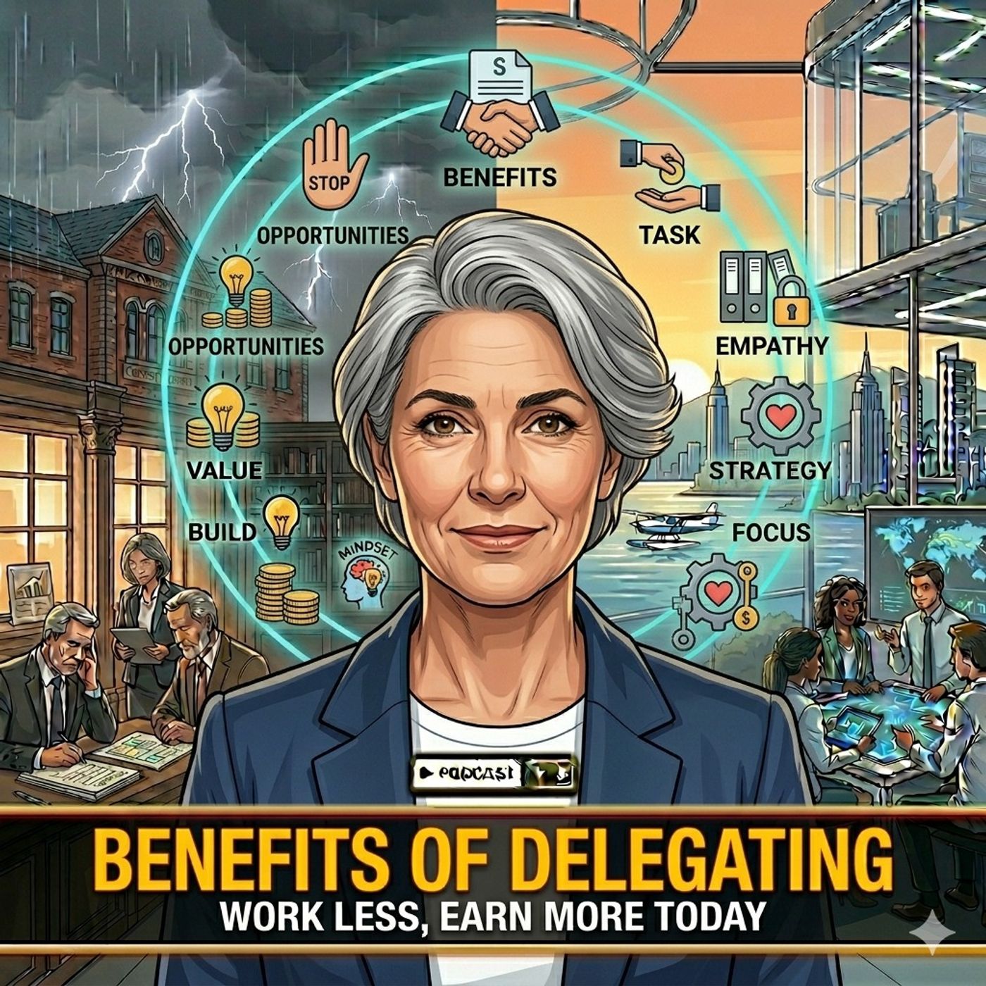 Benefits of Delegating: Work Less, Earn More Today