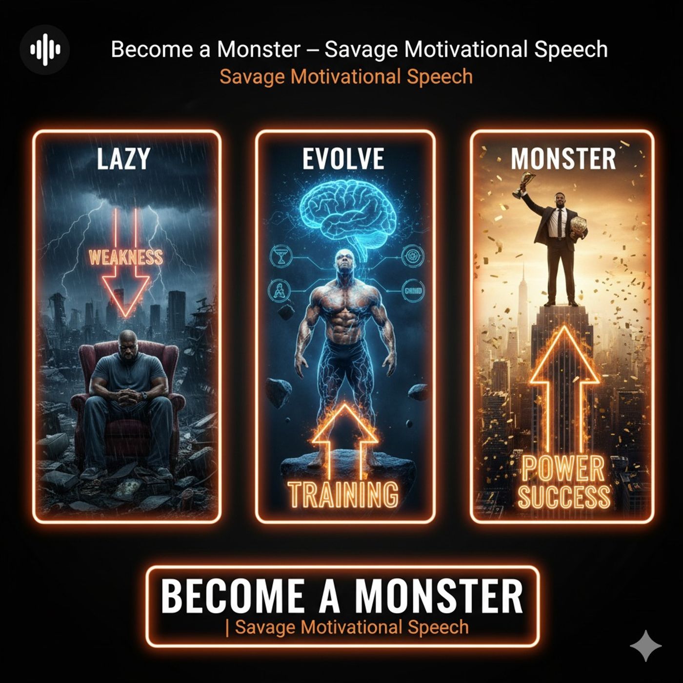 Become a Monster – Savage Motivational Speech