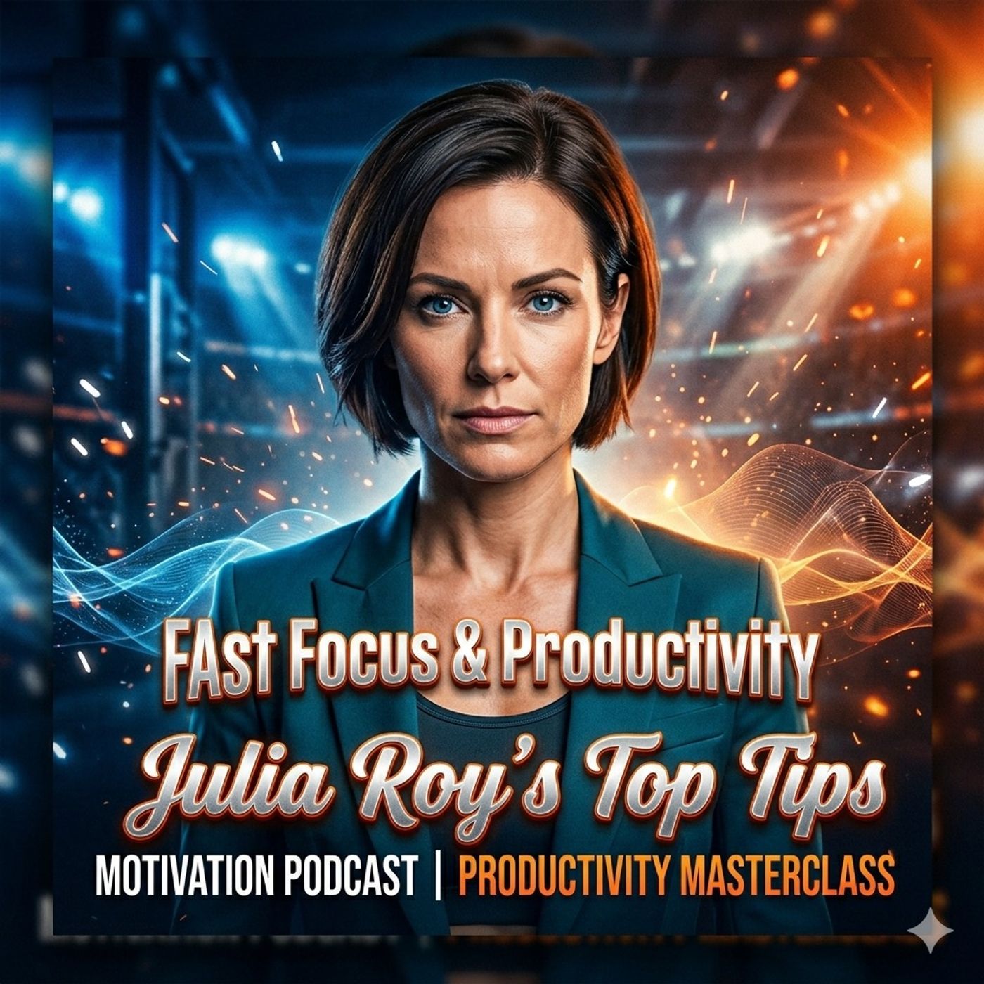 Fast Focus & Productivity | Julia Roy’s Top Tips — Motivational Speeches cover