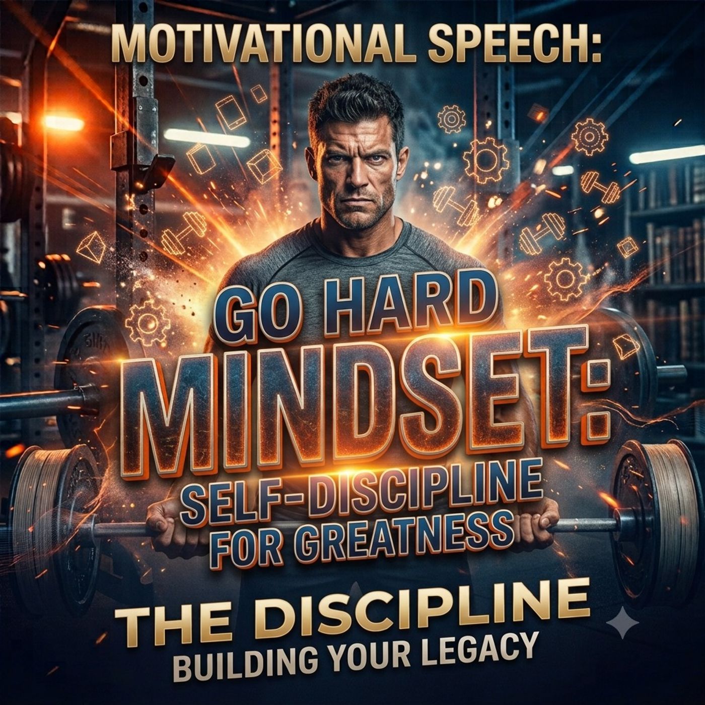 GO HARD Mindset: Self-Discipline for Greatness | 2026 episode artwork