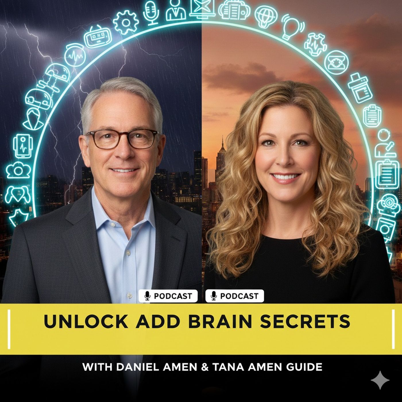 Unlock ADD Brain Secrets with Daniel Amen & Tana Amen Guide