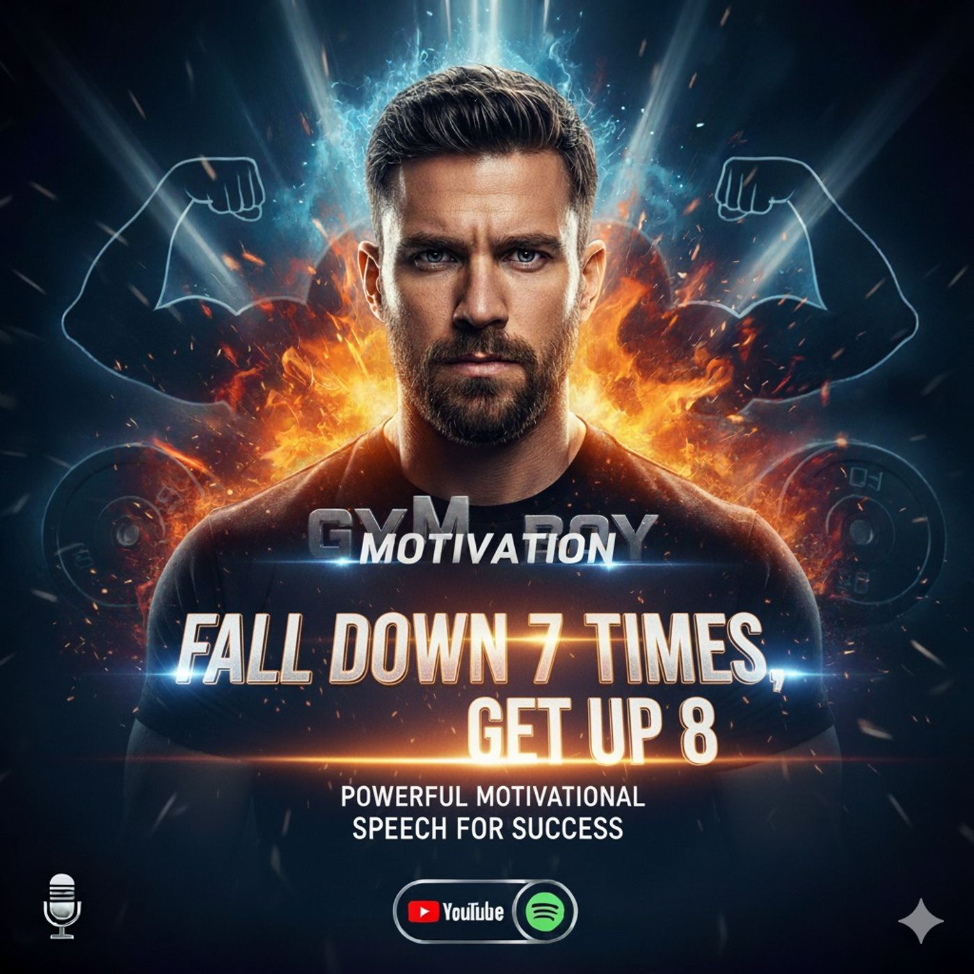 Fall Down 7 Times, Get Up 8 | Powerful Motivational Speech for Success