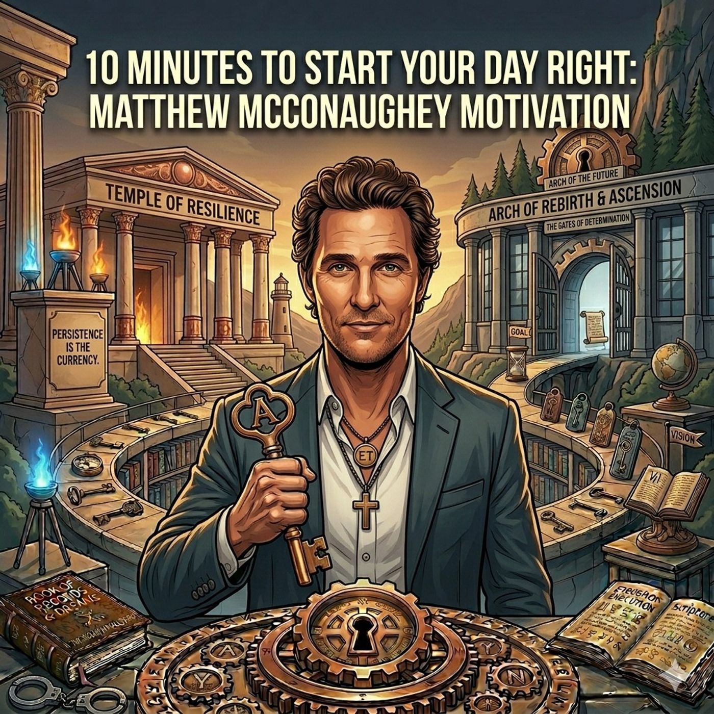 10 Minutes to Start Your Day Right: Matthew McConaughey Motivation — Motivational Speeches cover