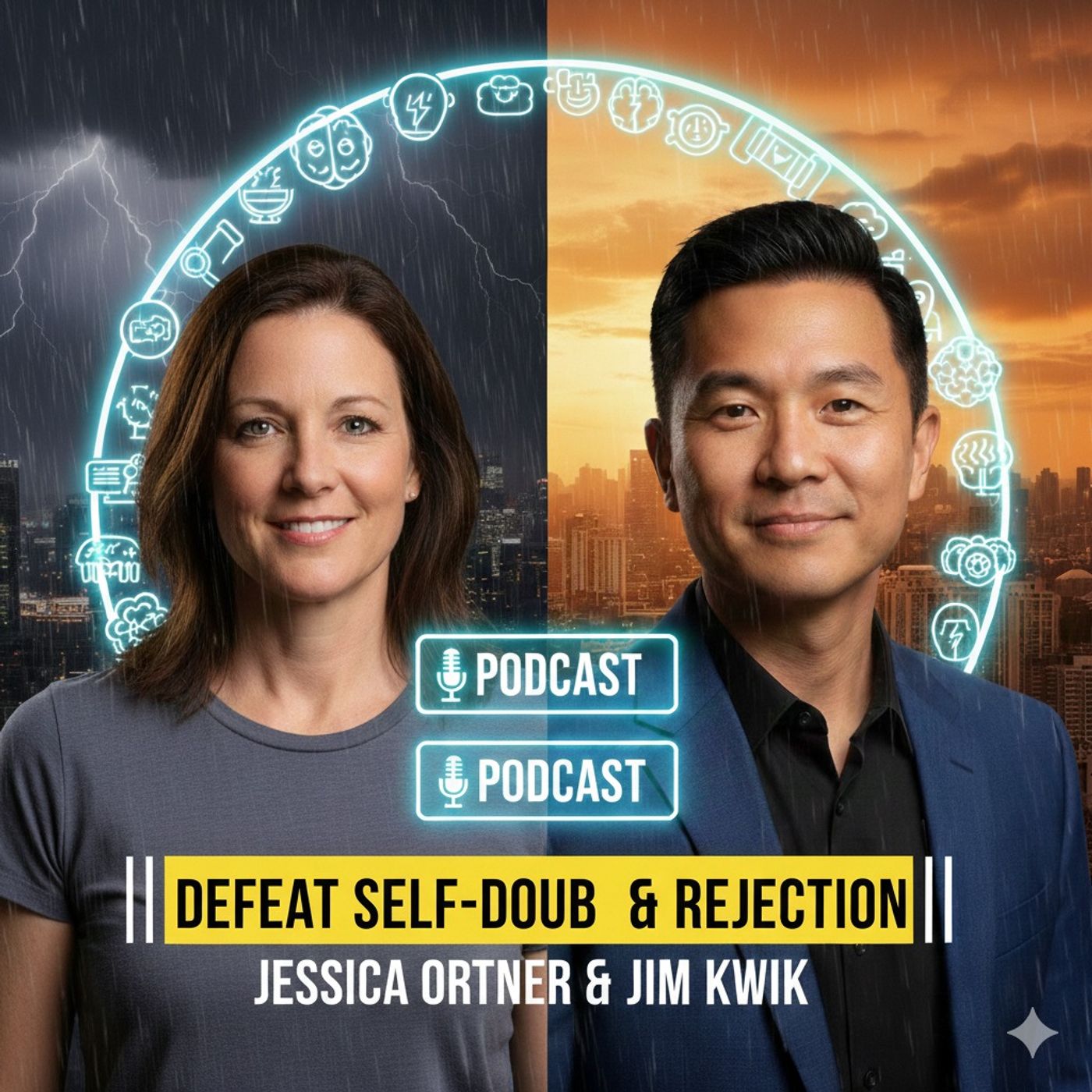 Defeat Self-Doubt & Rejection | Jamie Kern Lima & Jim Kwik
