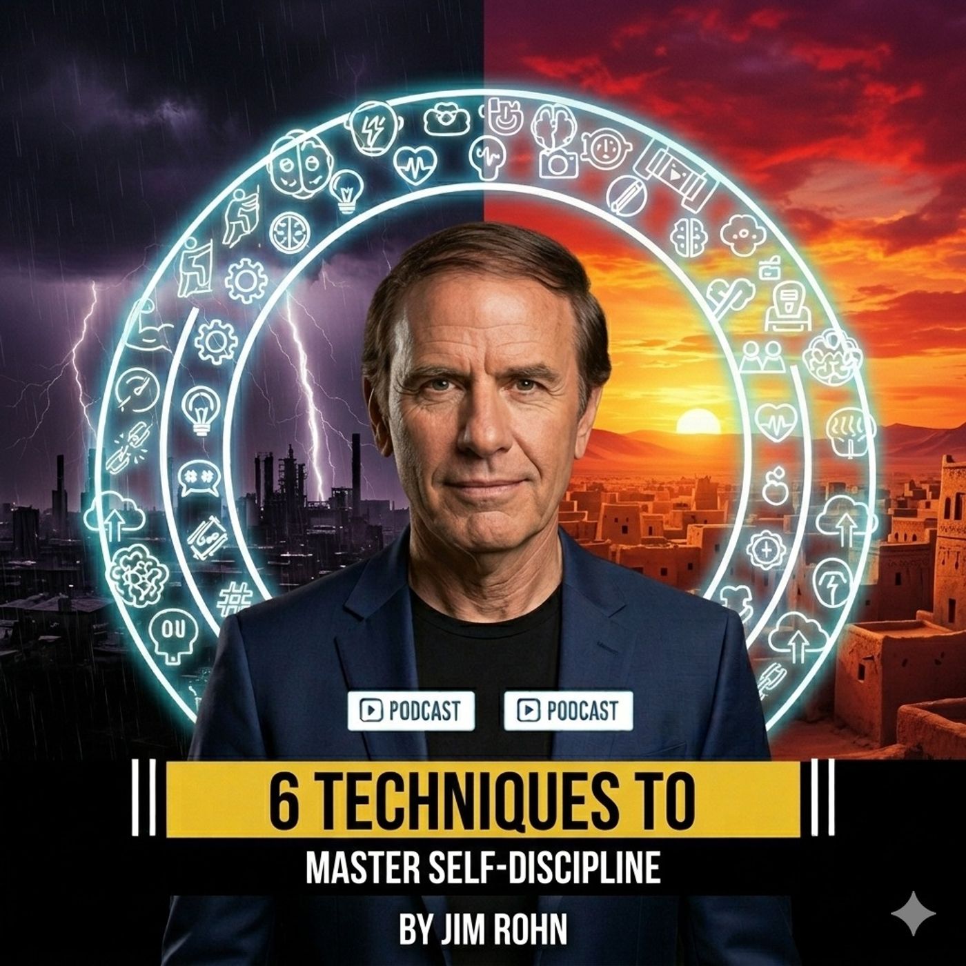 6 Techniques to Master Self-Discipline – Jim Rohn
