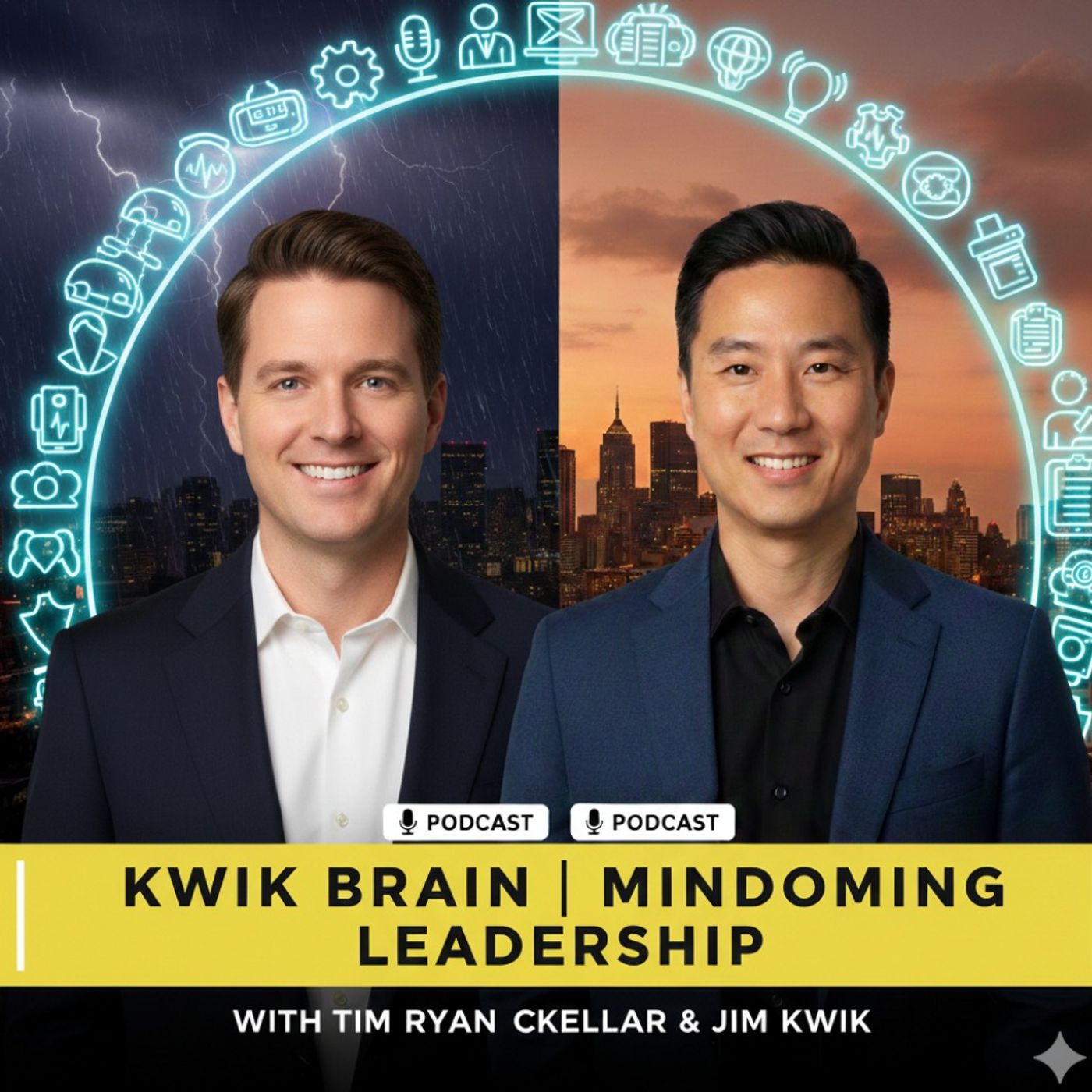 Kwik Brain | Mindful Leadership with Tim Ryan & Jim Kwik