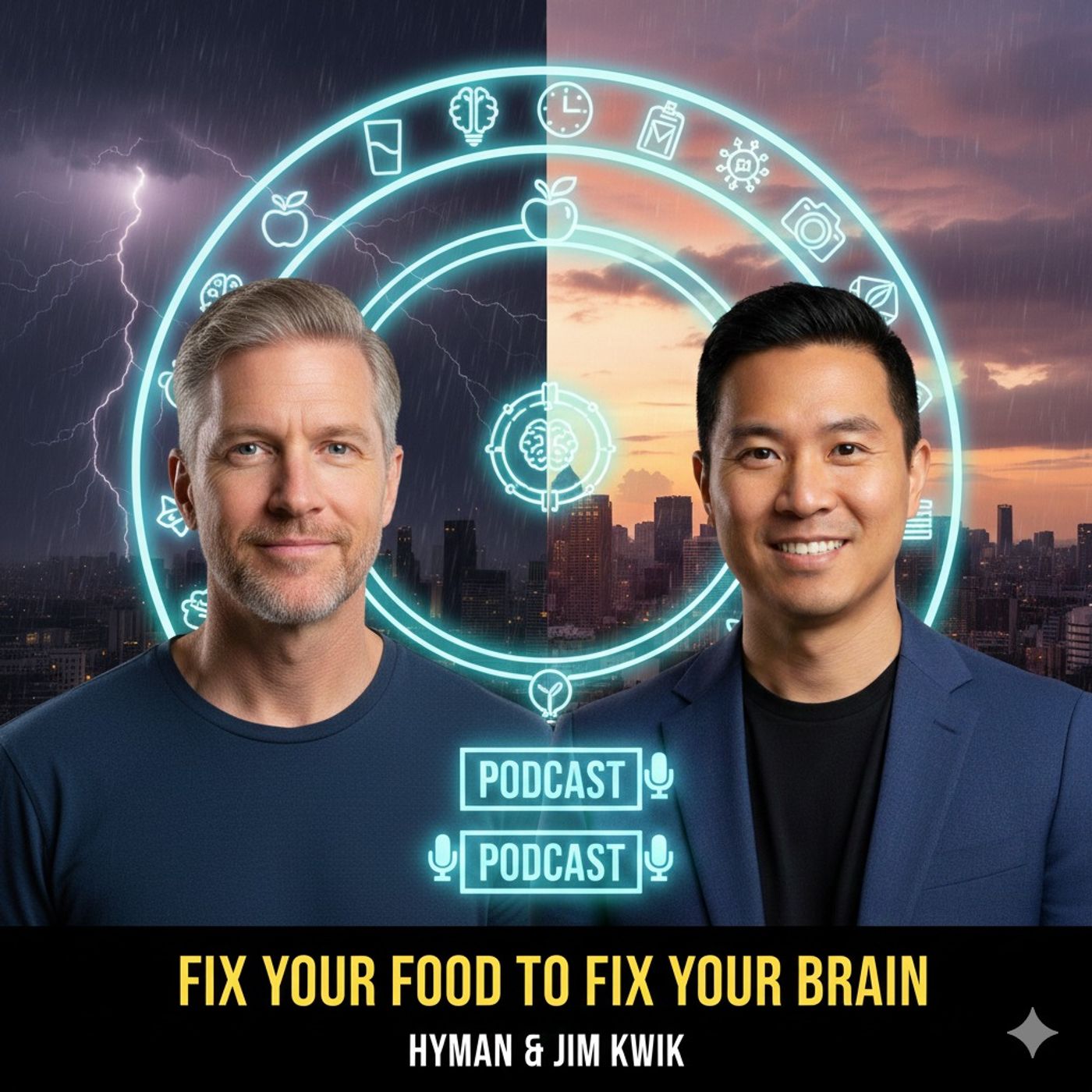 Fix Your Food to Fix Your Brain | Hyman & Jim Kwik