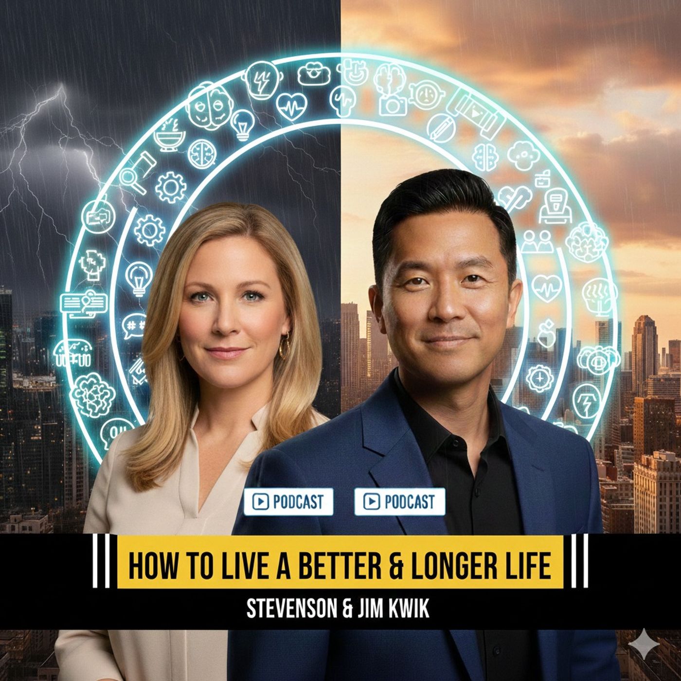 How to Live a Better & Longer Life | Marta Zaraska & Jim Kwik