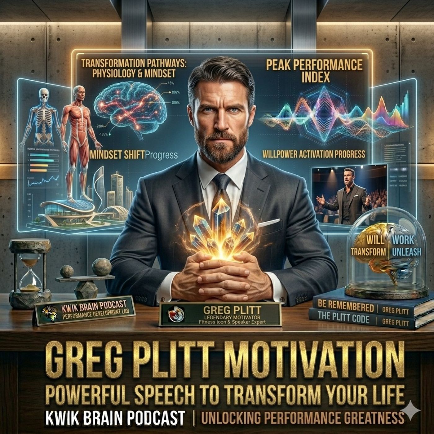 Greg Plitt Motivation: Powerful Speech to Transform Your Life — Motivational Speeches cover