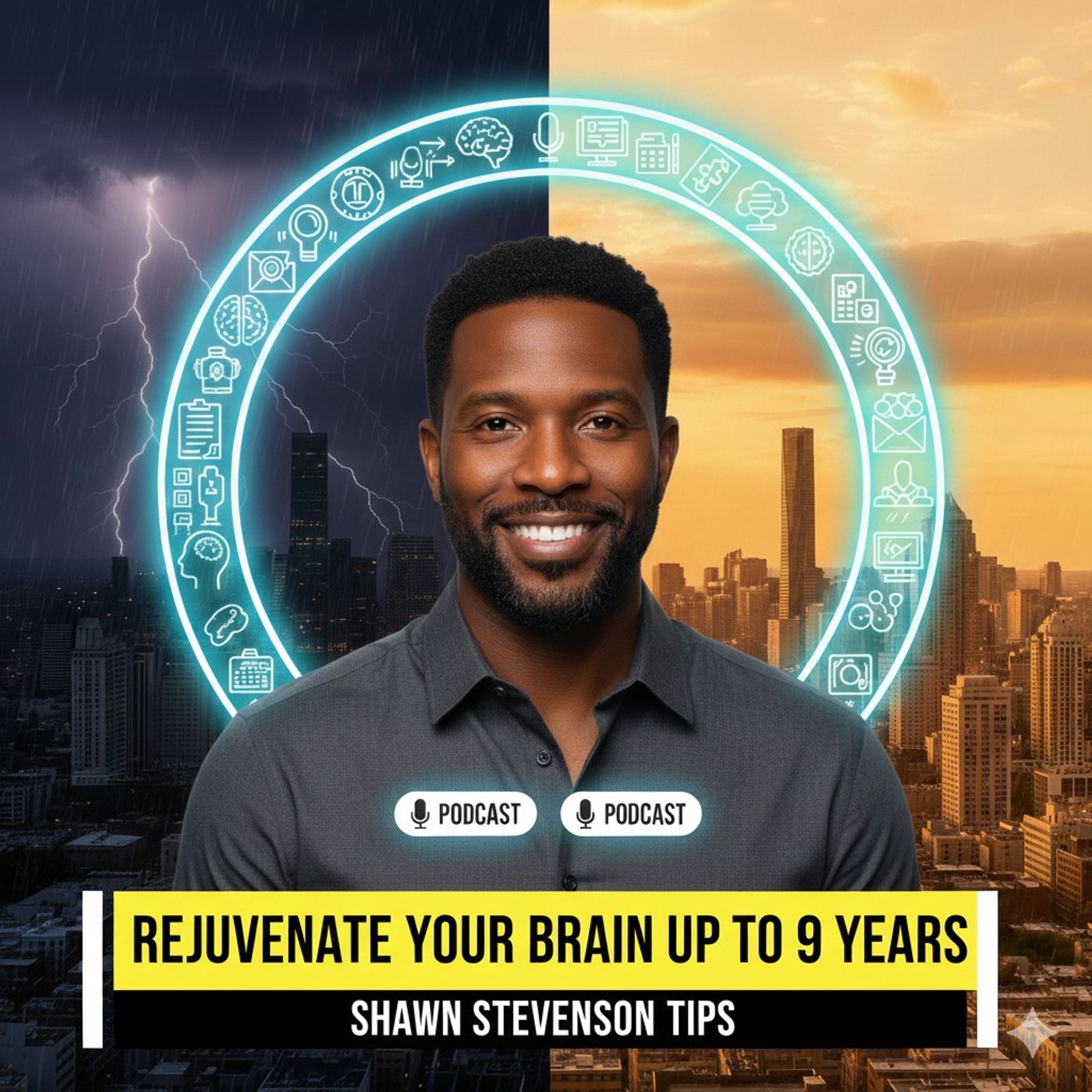 Rejuvenate Your Brain Up to 9 Years – Shawn Stevenson Tips