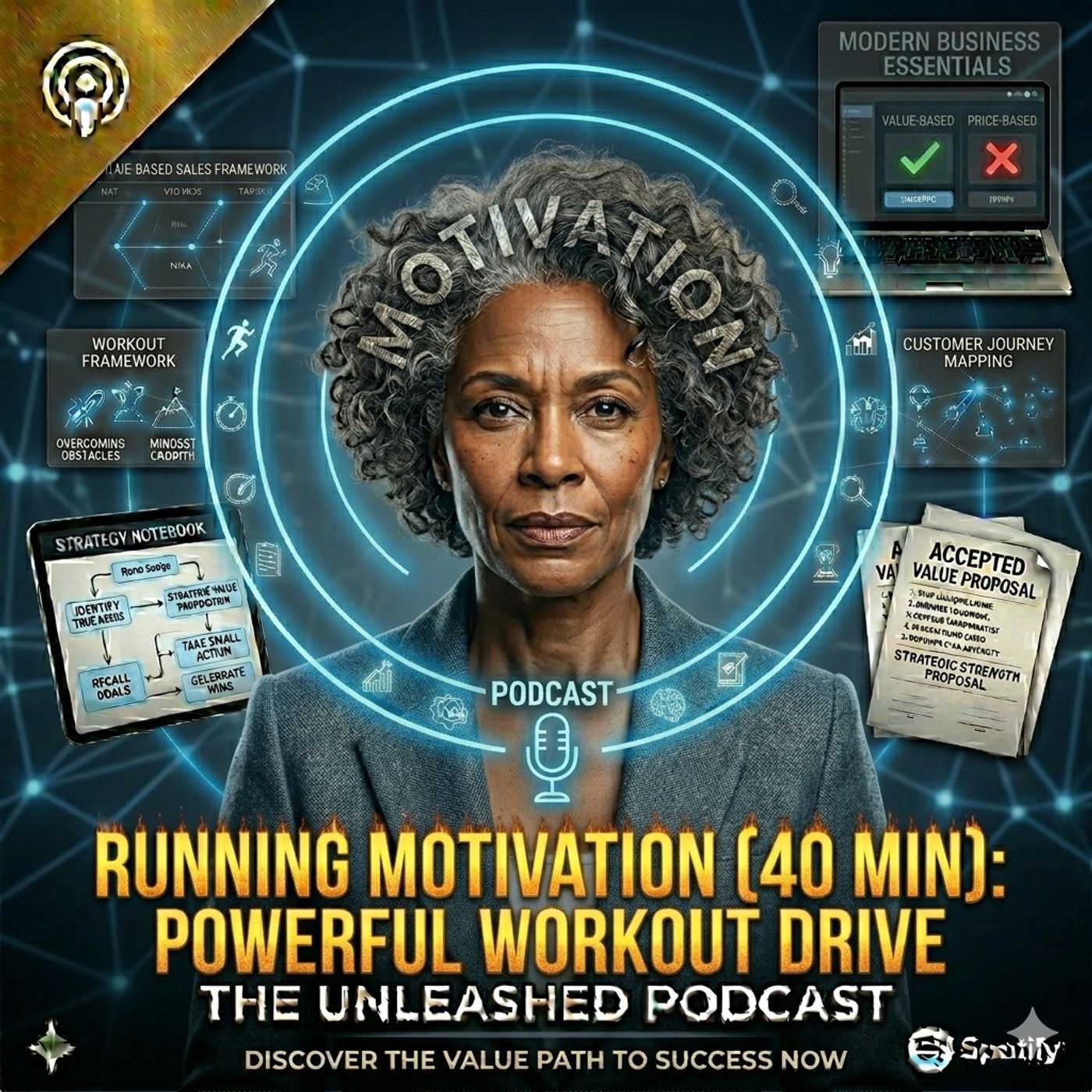 Running Motivation (40 Min): Powerful Workout Drive