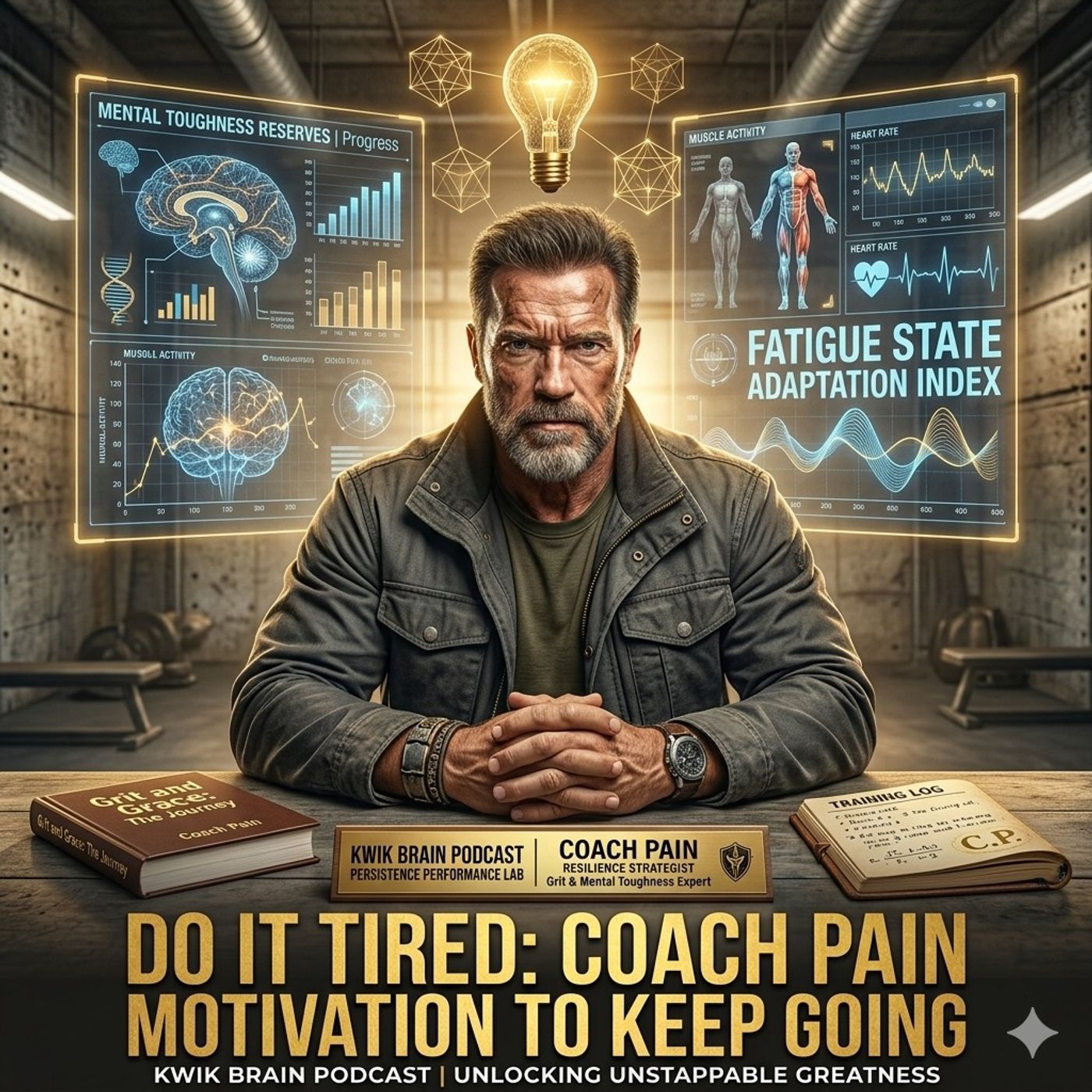 Do It Tired: Coach Pain Motivation to Keep Going