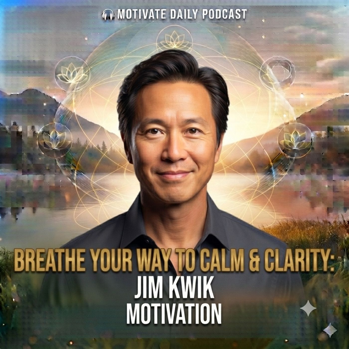 Breathe Your Way to Calm & Clarity | Jim Kwik Motivation — Motivational Speeches cover
