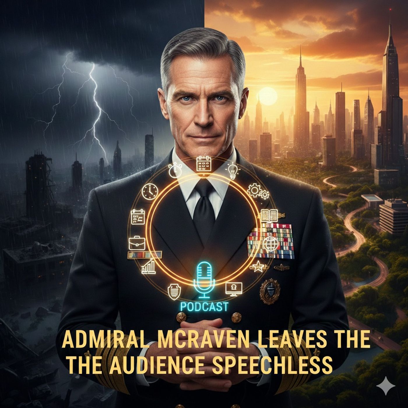 Admiral McRaven Leaves the Audience Speechless