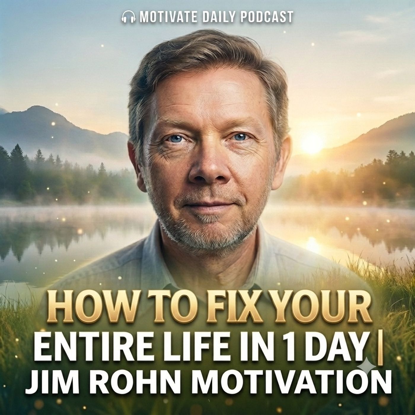 How to Fix Your Entire Life in 1 Day | Jim Rohn Motivation episode artwork