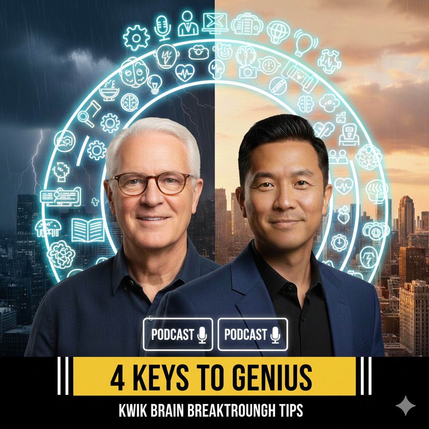 4 Keys to Genius – Kwik Brain Breakthrough Tips