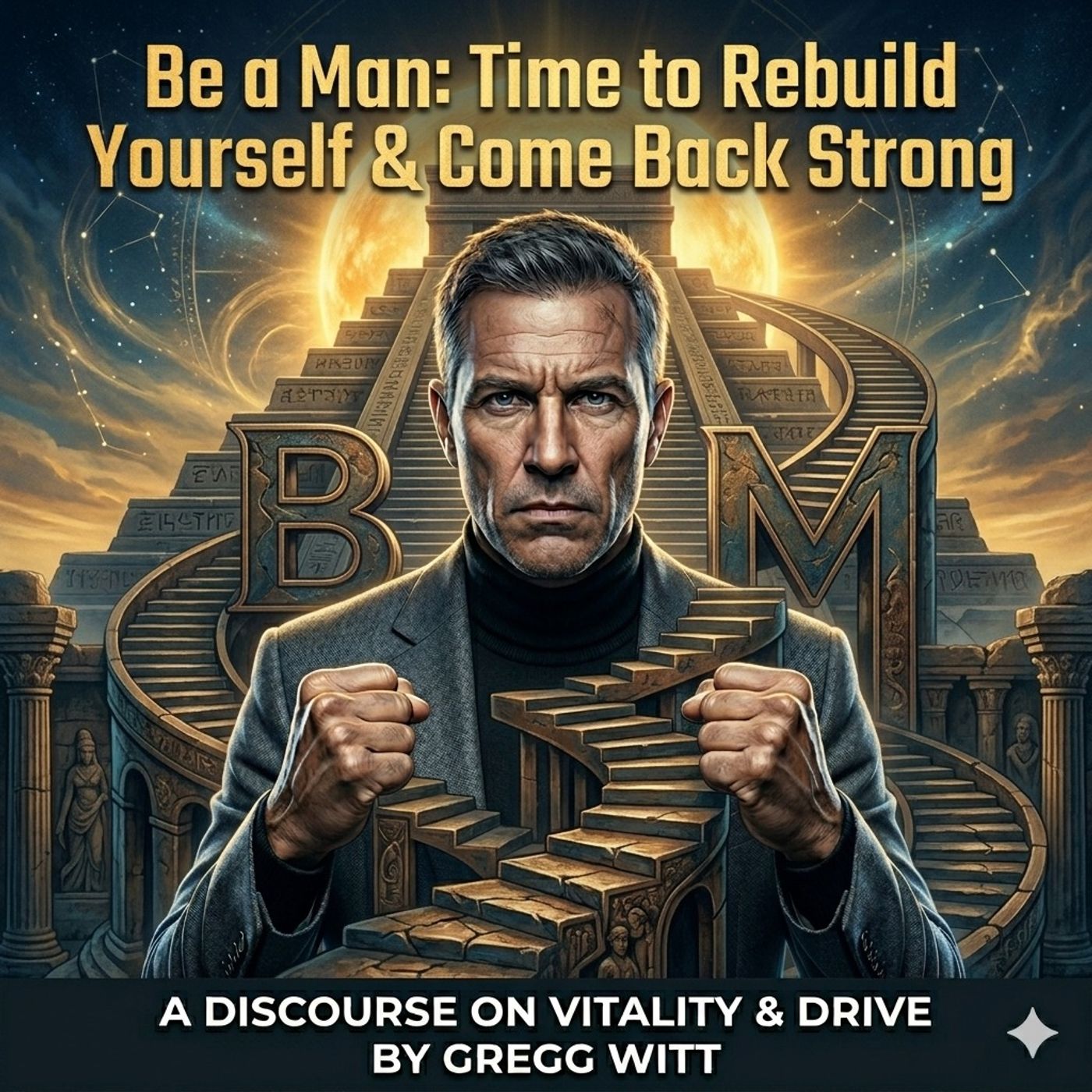 Be a Man: Time to Rebuild Yourself & Come Back Strong — Motivational Speeches cover