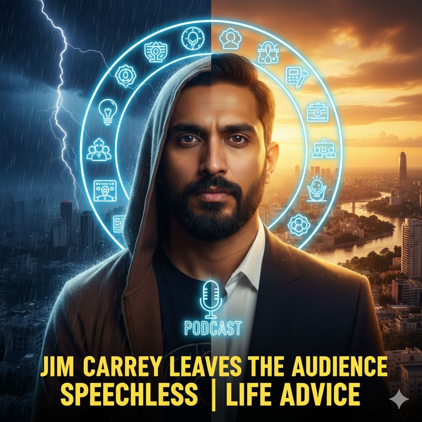 Jim Carrey Leaves the Audience Speechless | Life Advice