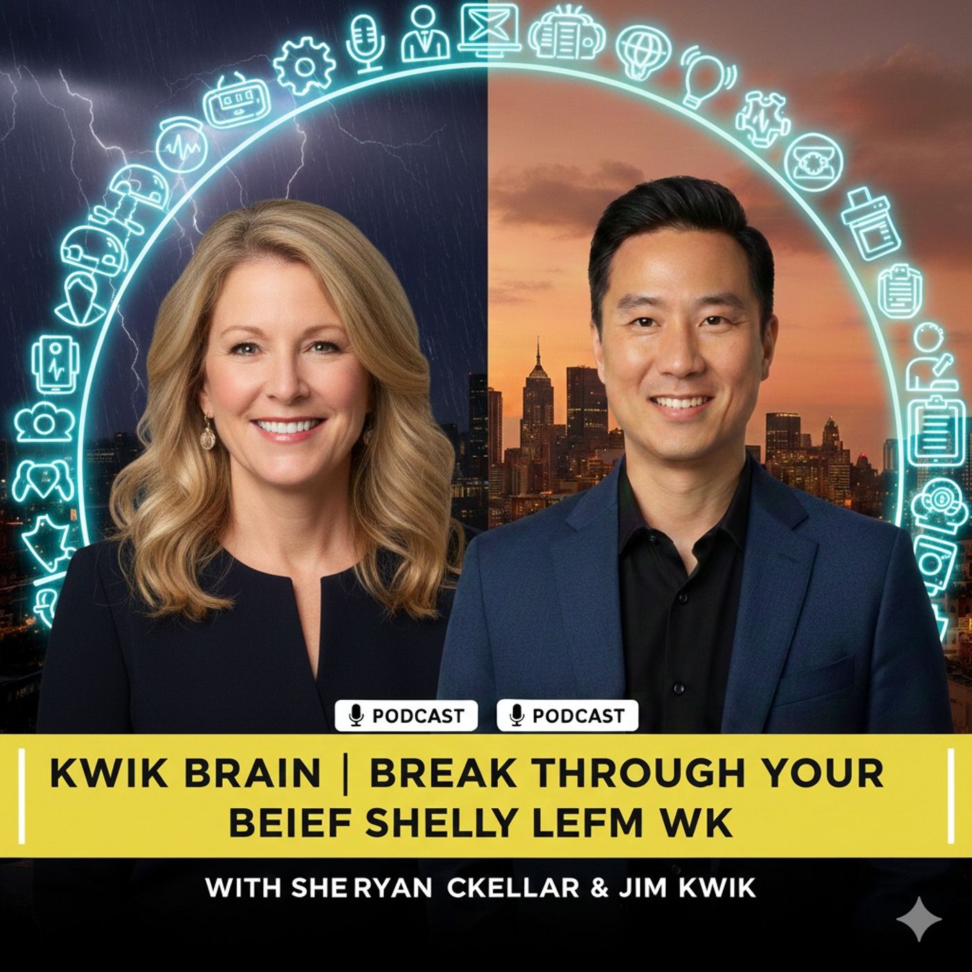 Kwik Brain | Break Through Your Beliefs with Shelly Lefkoe & Jim Kwik