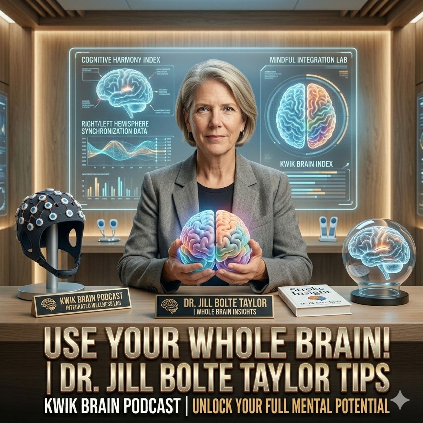 Use Your Whole Brain | Dr. Jill Bolte Taylor Tips — Motivational Speeches cover