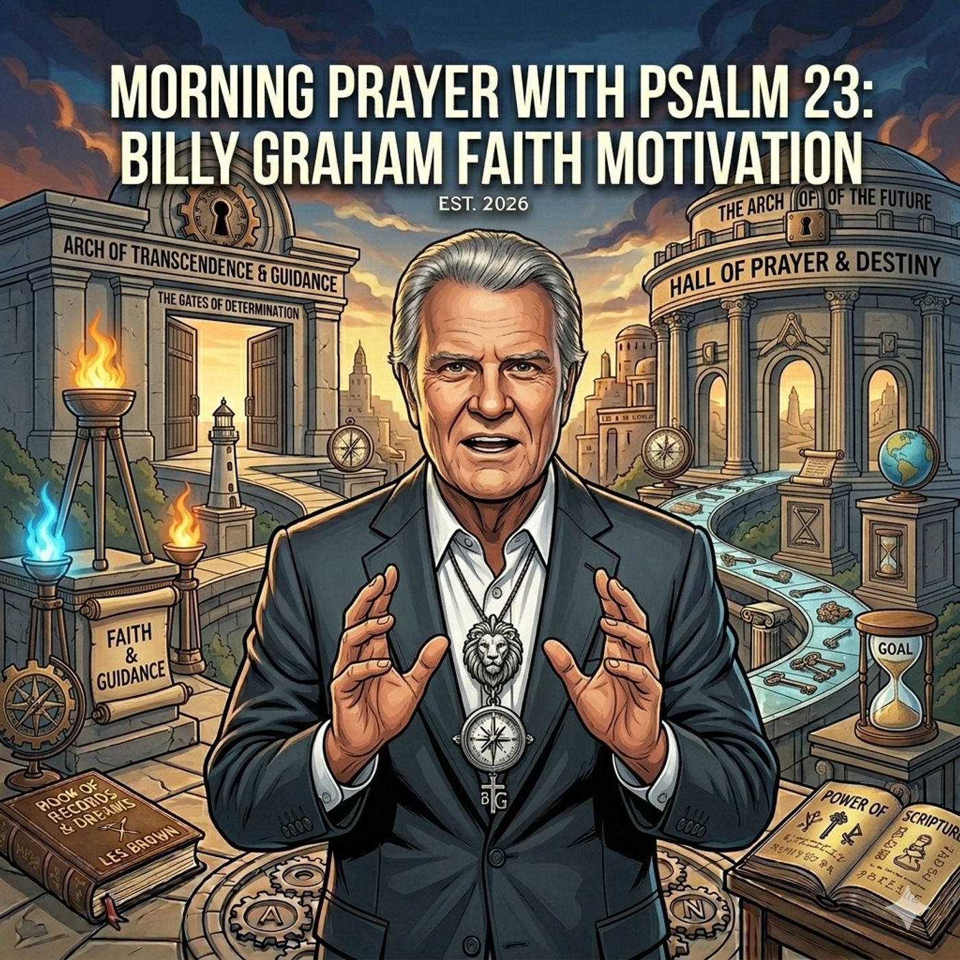 Morning Prayer with Psalm 23: Billy Graham Faith Motivation