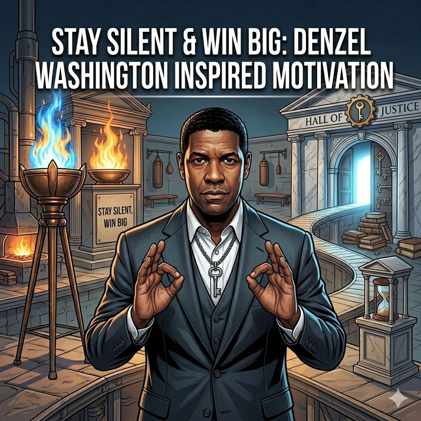 Stay Silent & Win Big: Denzel Washington Inspired Motivation