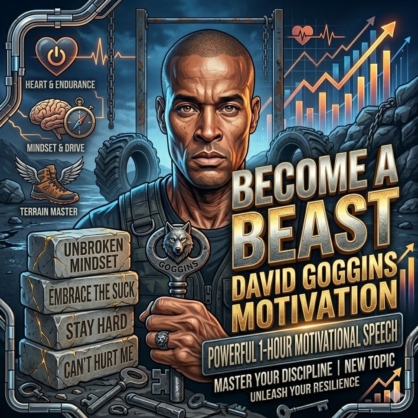 Become a Beast | 1 Hour David Goggins Motivation