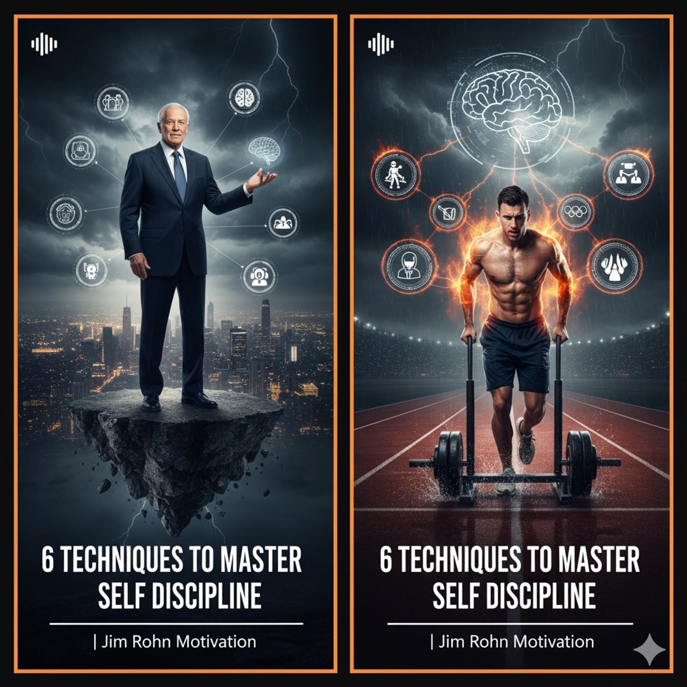 6 Techniques to Master Self Discipline | Jim Rohn Motivation