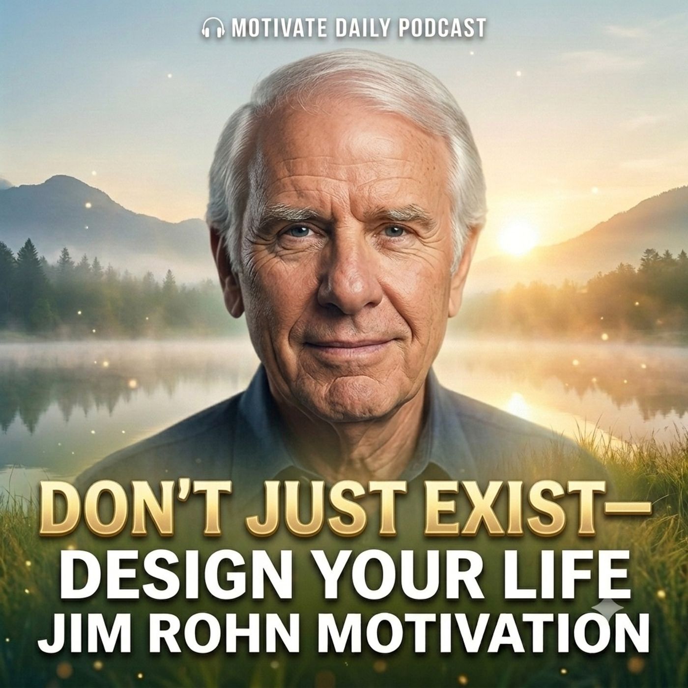 Don't Just Exist—Design Your Life | Jim Rohn Motivation episode artwork