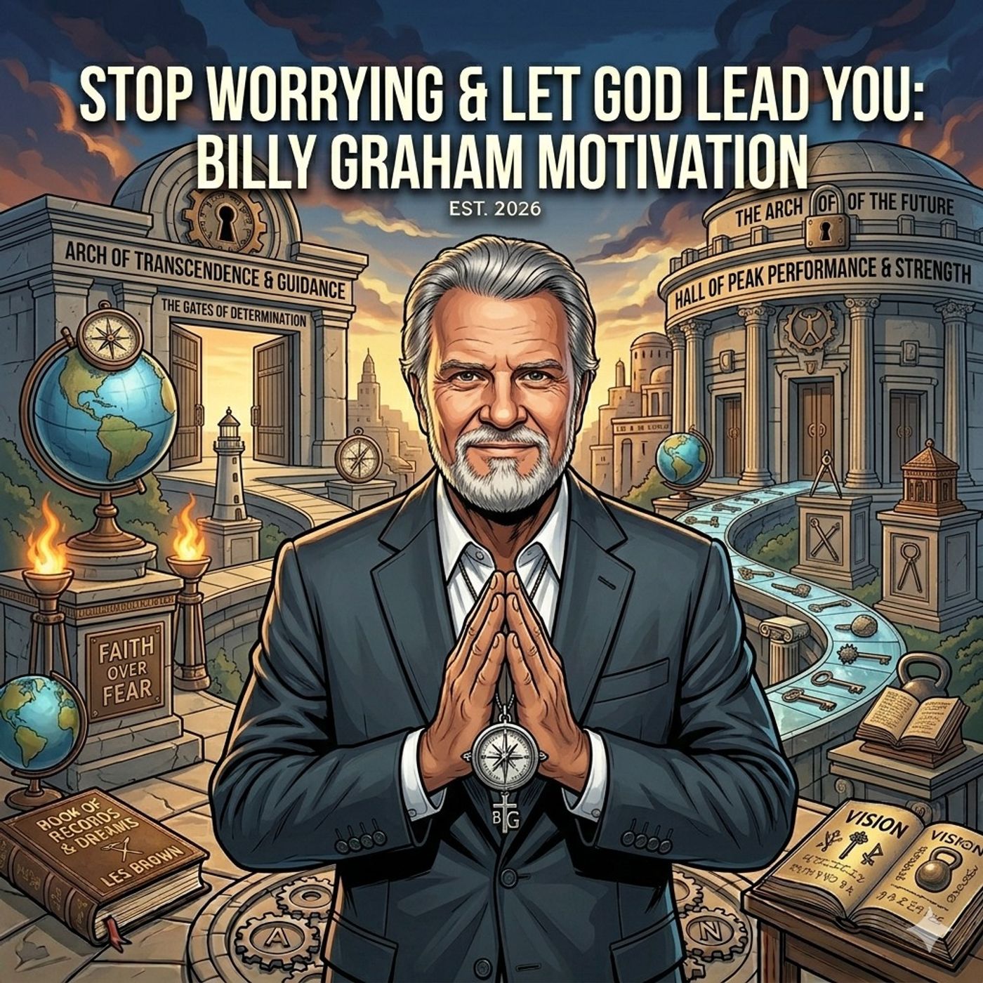 Stop Worrying & Let God Lead You: Billy Graham Motivation