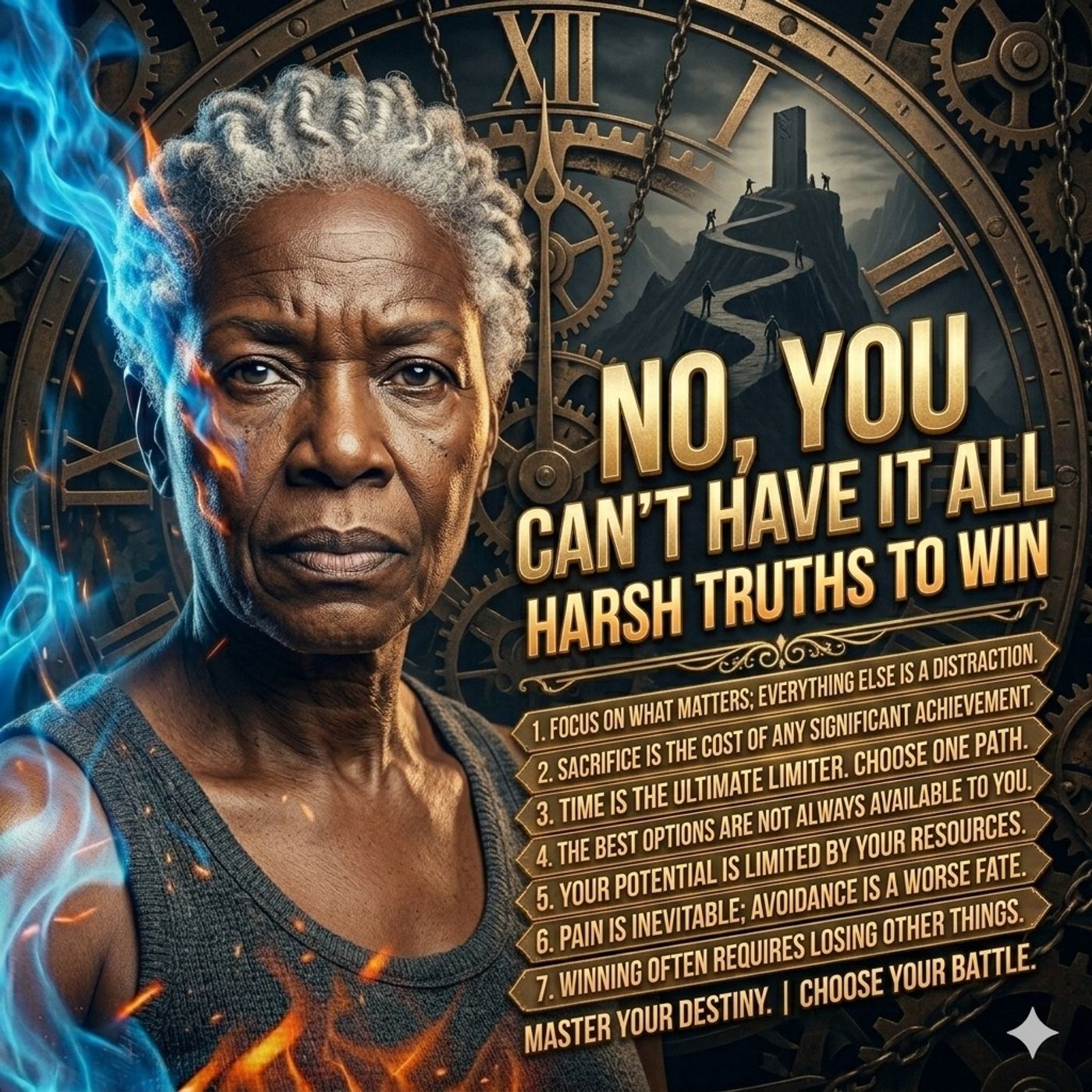 No, You Can’t Have It All: Harsh Truths to Win — Motivational Speeches cover